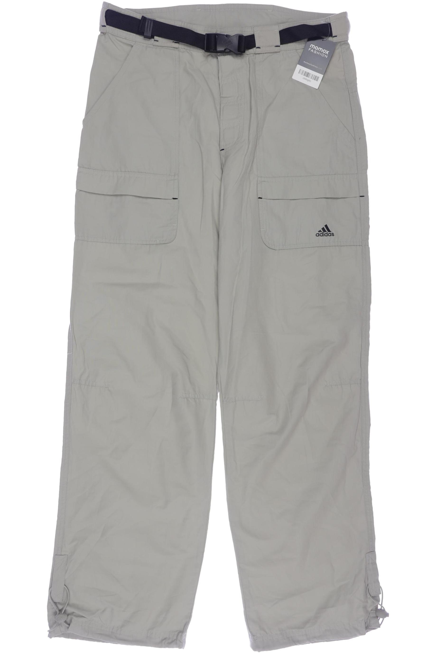 

adidas Herren Stoffhose, beige, Gr. 0