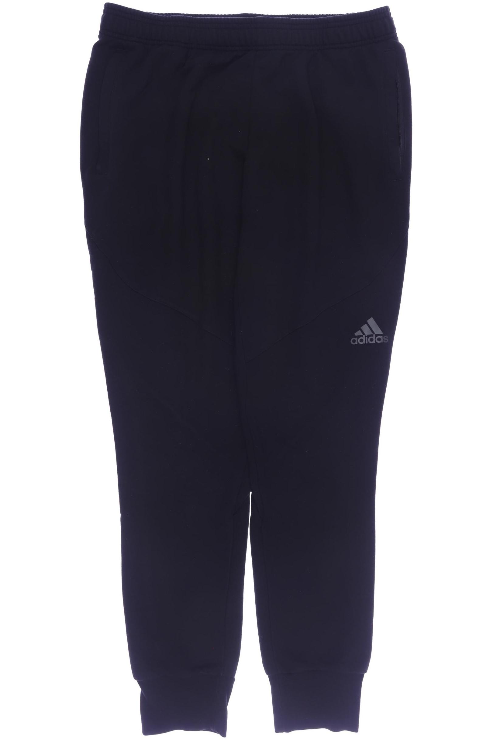 

adidas Herren Stoffhose, schwarz, Gr. 0