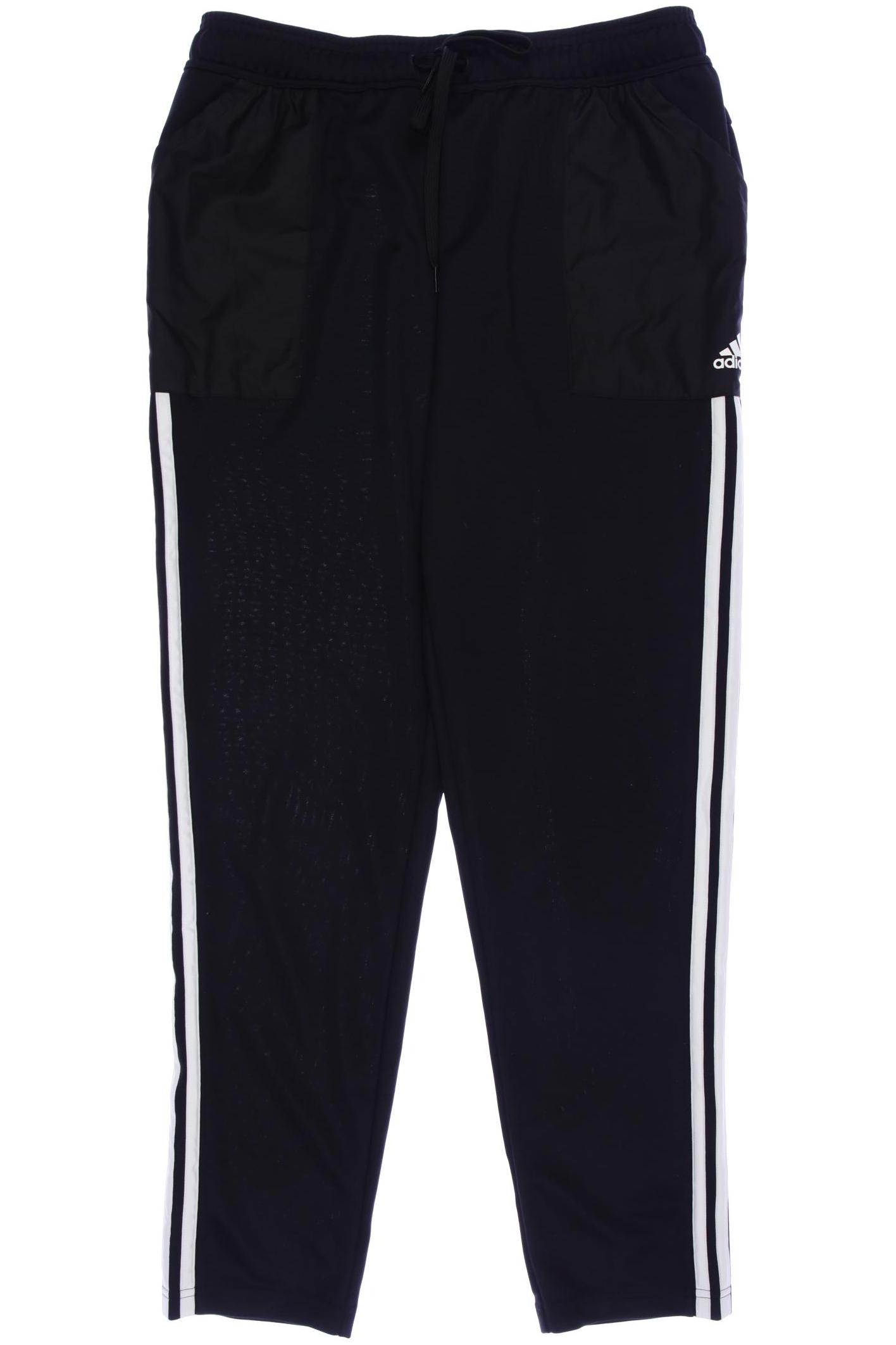 

adidas Herren Stoffhose, schwarz, Gr. 0