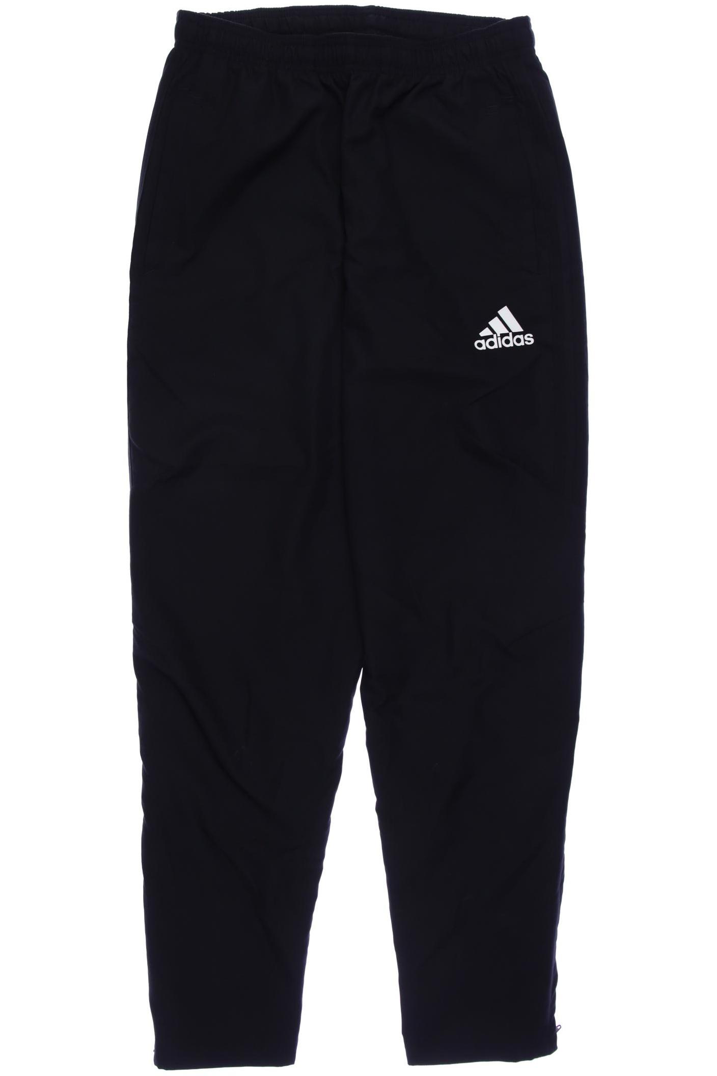 

adidas Herren Stoffhose, schwarz, Gr. 0