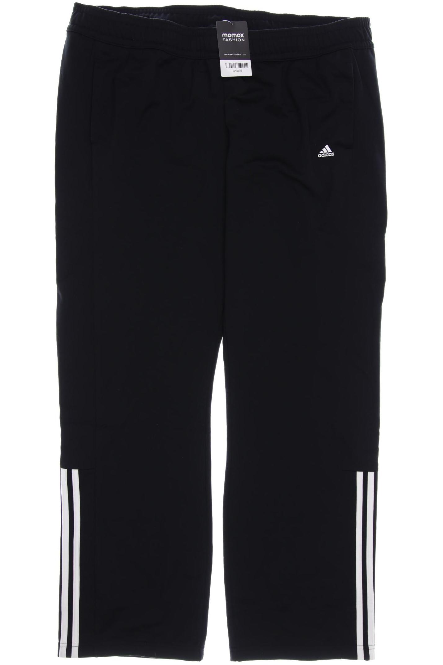 

adidas Herren Stoffhose, schwarz, Gr. 46