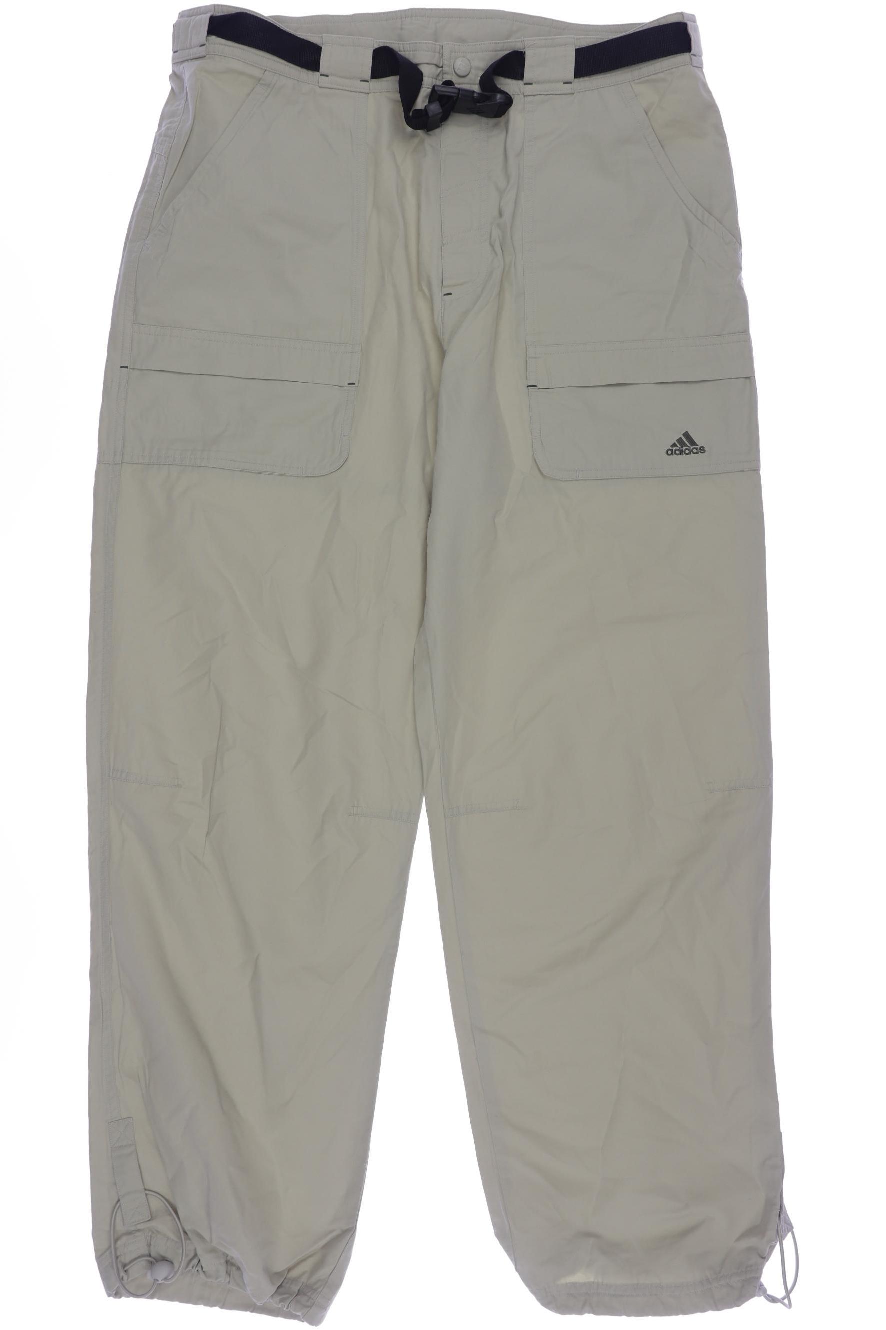 

adidas Herren Stoffhose, beige, Gr. 0