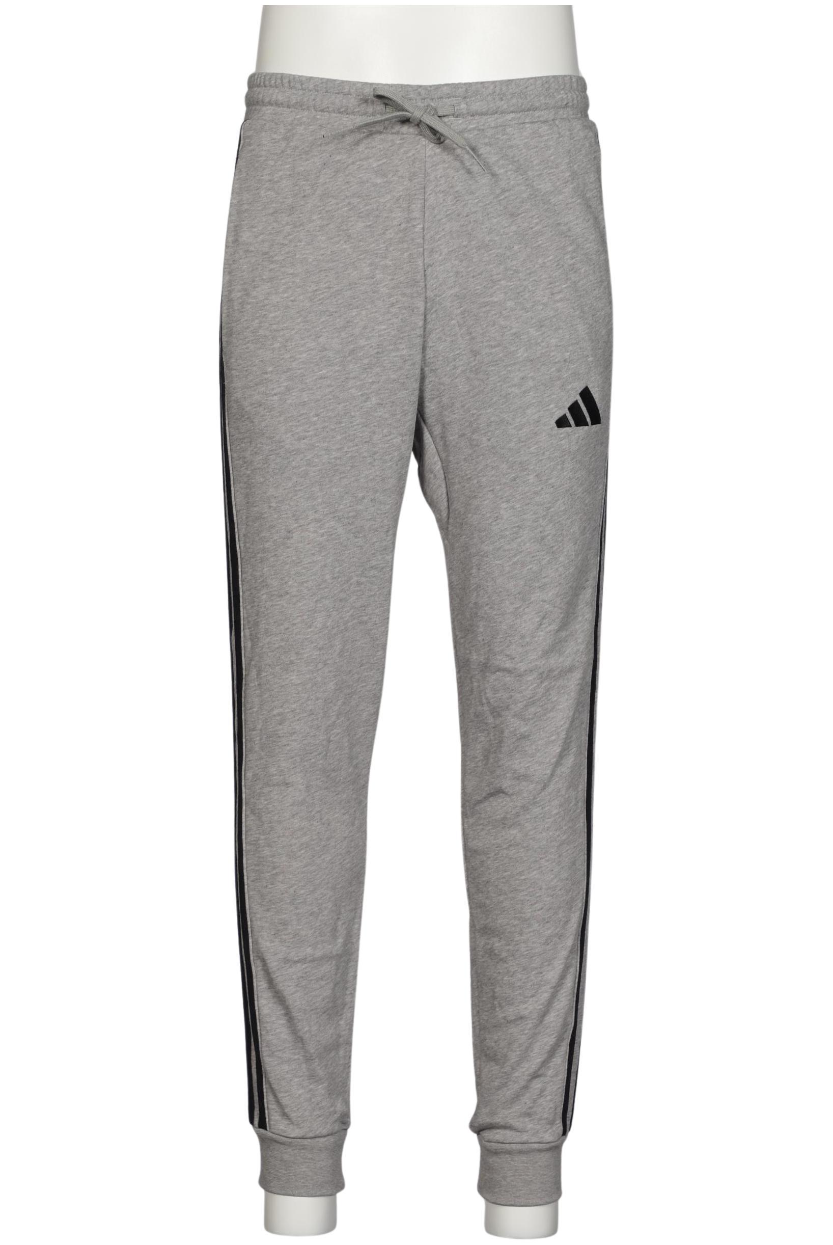 

adidas Herren Stoffhose, grau, Gr. 0