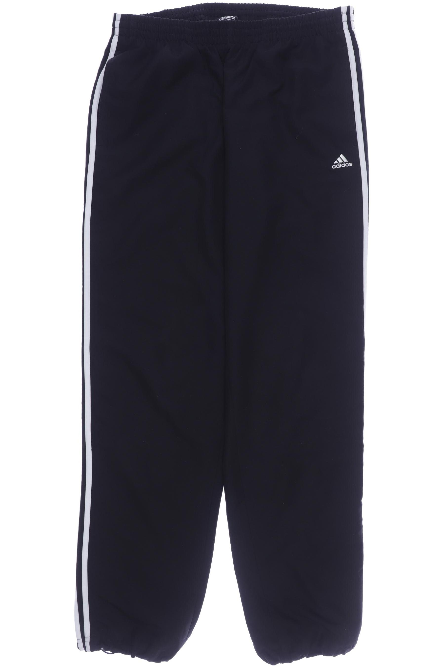 

adidas Herren Stoffhose, schwarz, Gr. 0