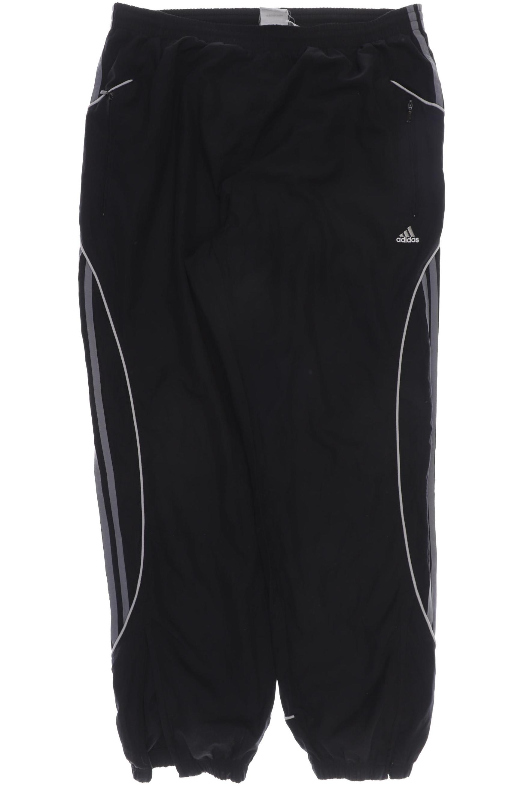 

adidas Herren Stoffhose, schwarz, Gr. 0