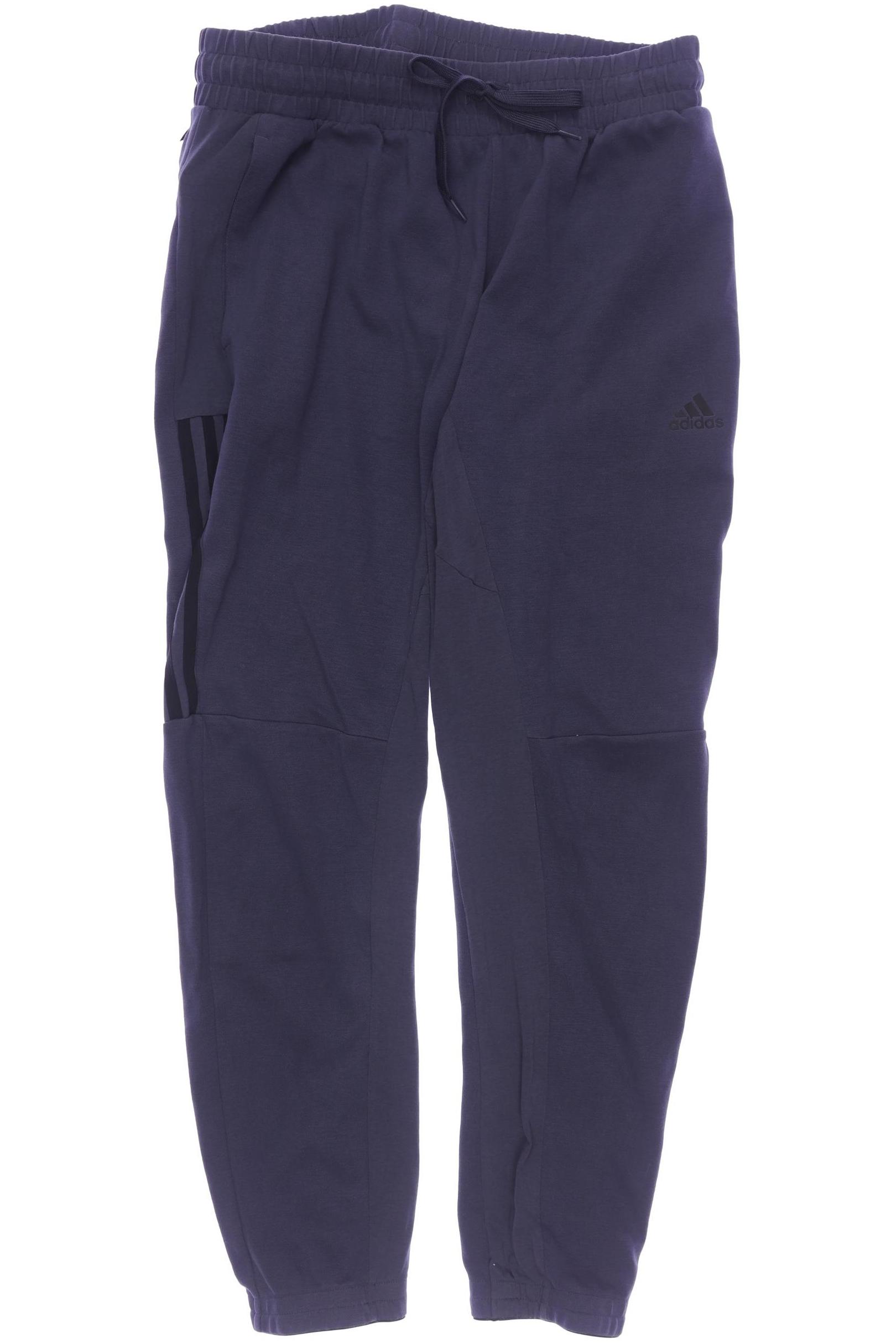 

adidas Herren Stoffhose, blau, Gr. 0