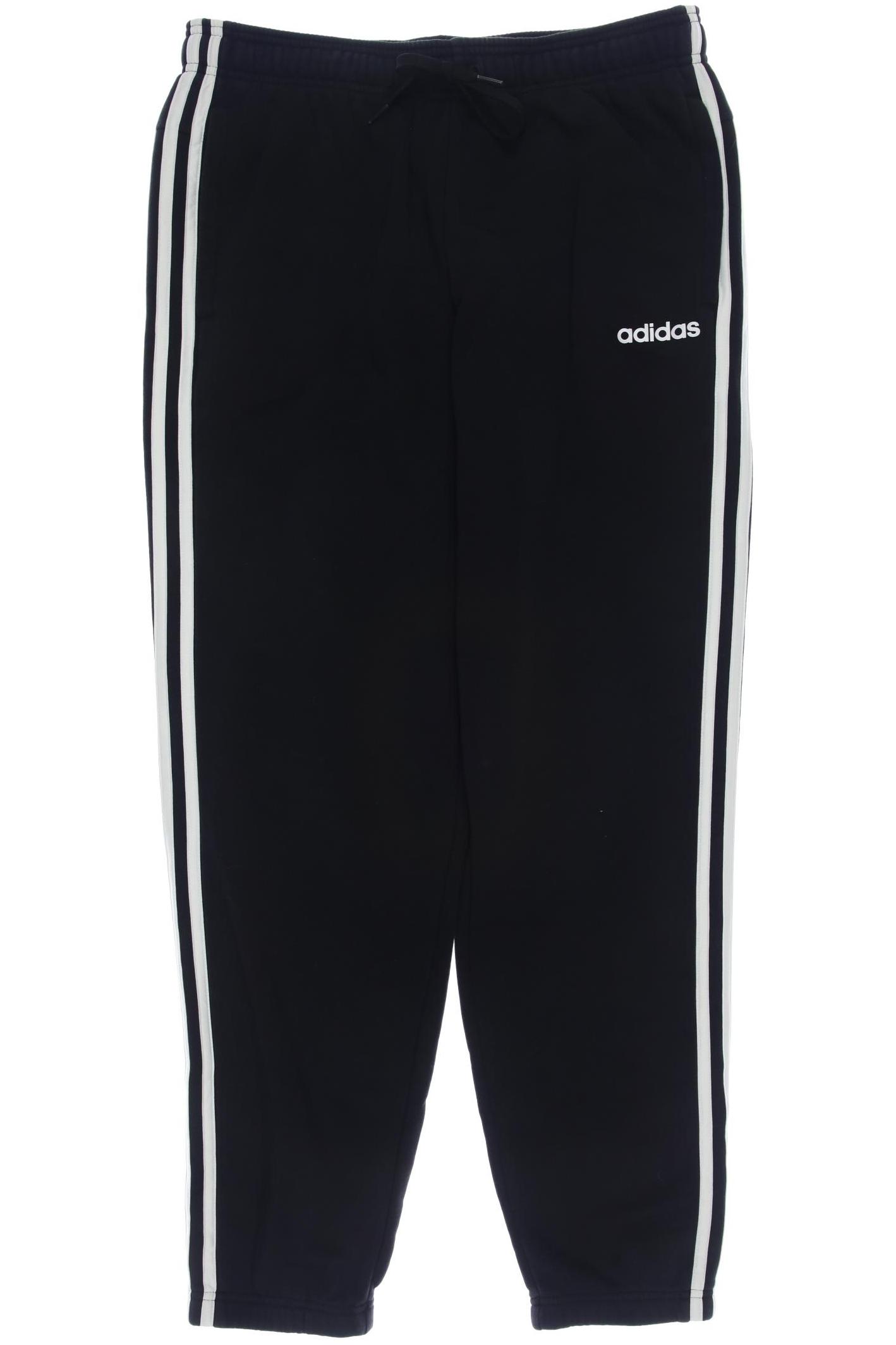 

adidas Herren Stoffhose, schwarz, Gr. 0