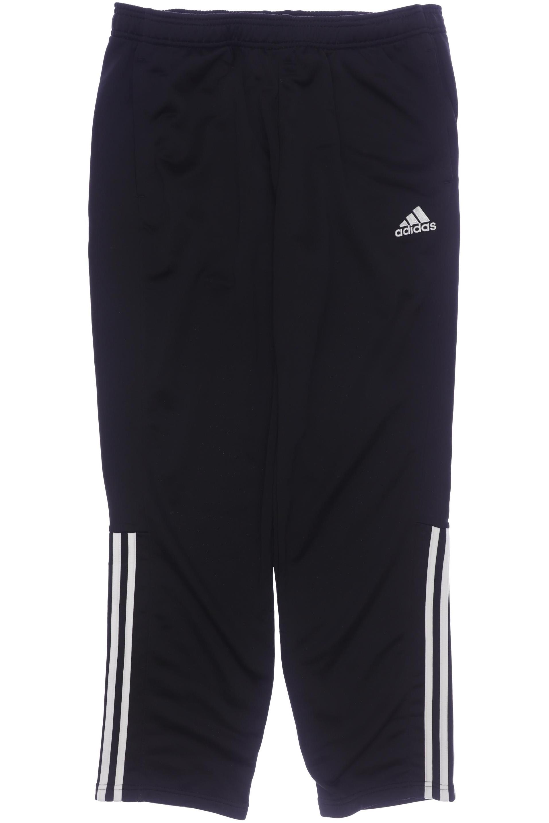 

adidas Herren Stoffhose, schwarz, Gr. 0