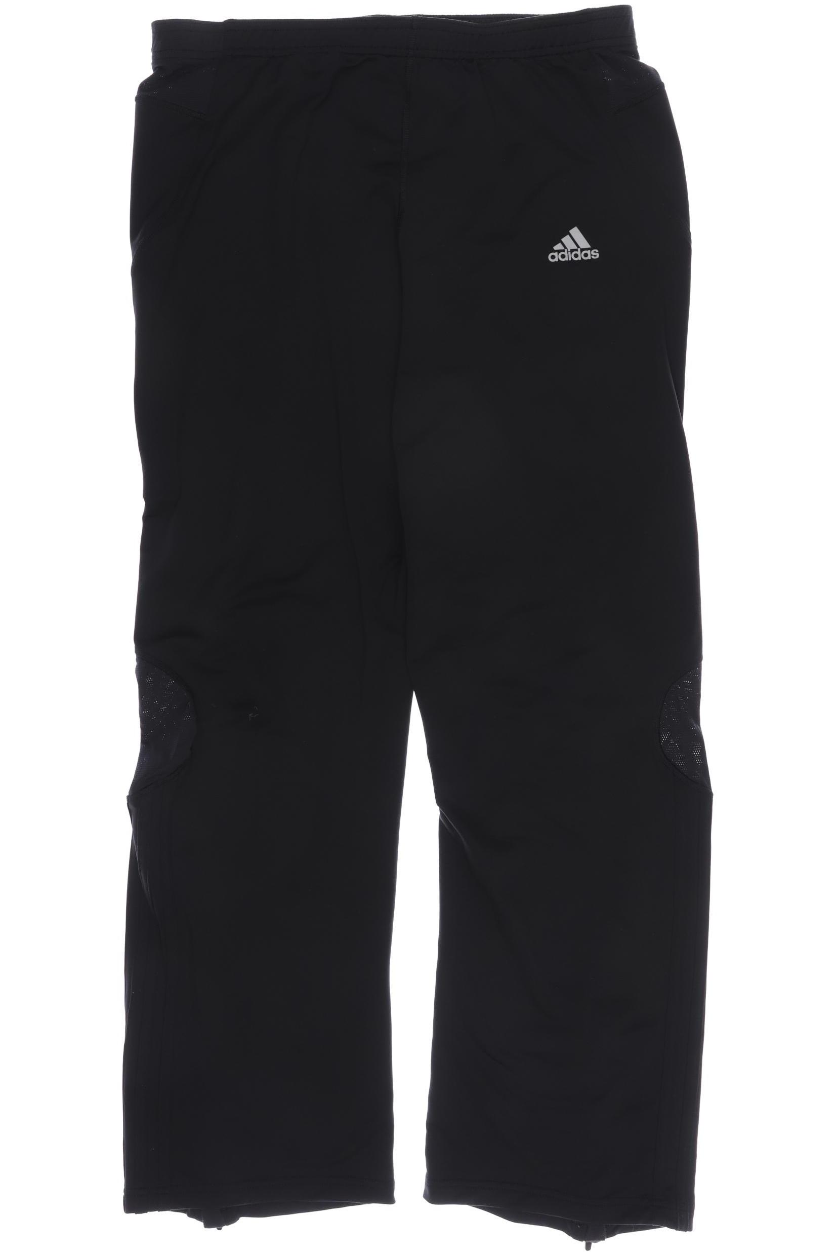 

adidas Herren Stoffhose, schwarz, Gr. 0