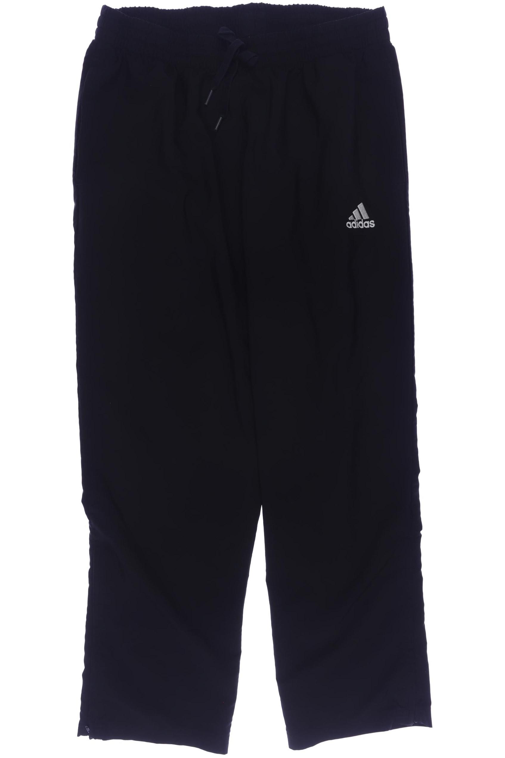 

adidas Herren Stoffhose, schwarz, Gr. 0