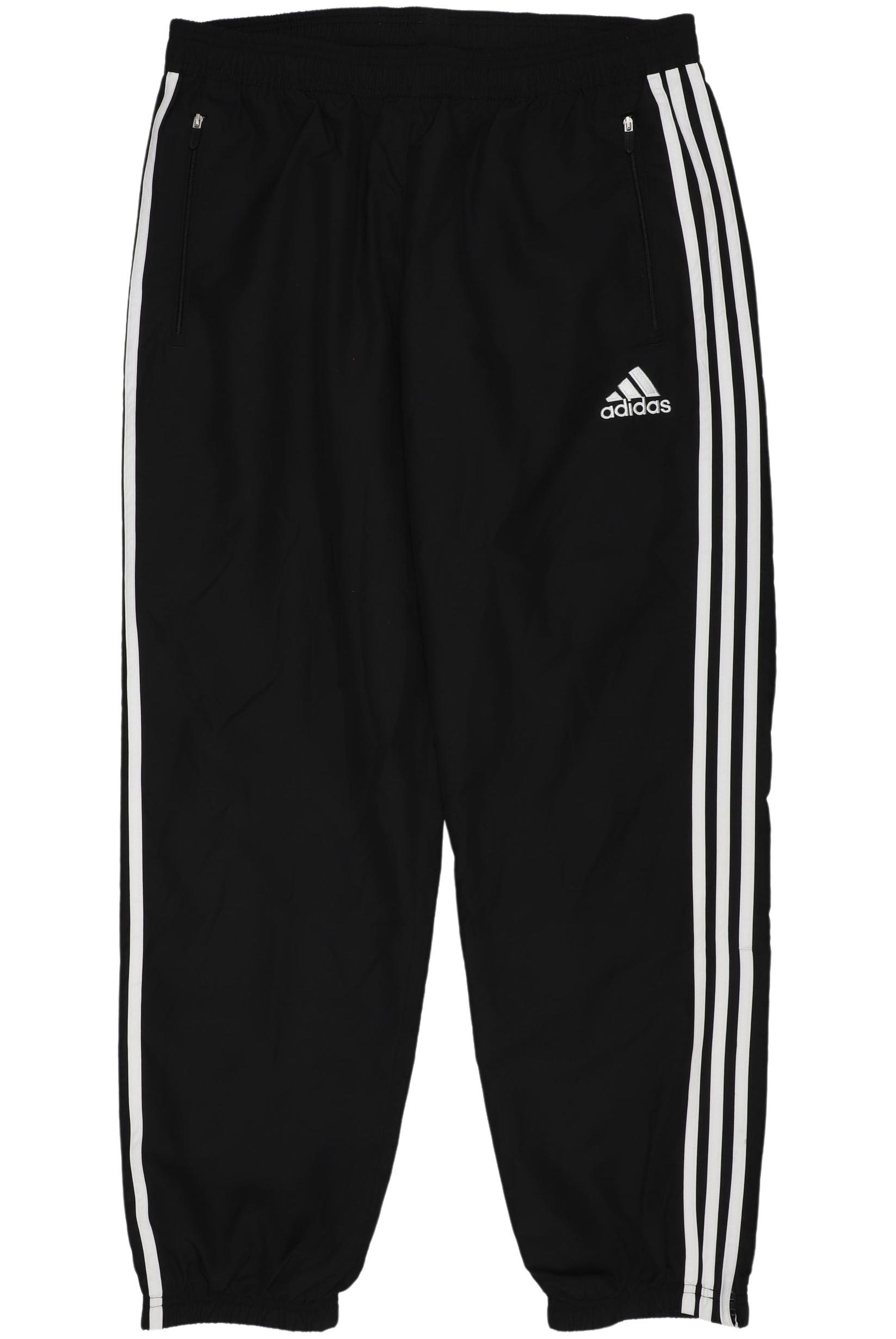 

adidas Herren Stoffhose, schwarz, Gr. 0