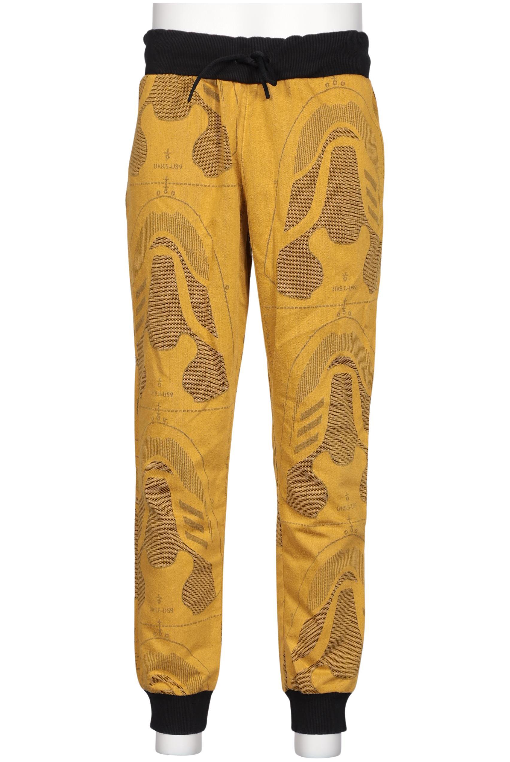 

adidas Herren Stoffhose, gelb, Gr. 0