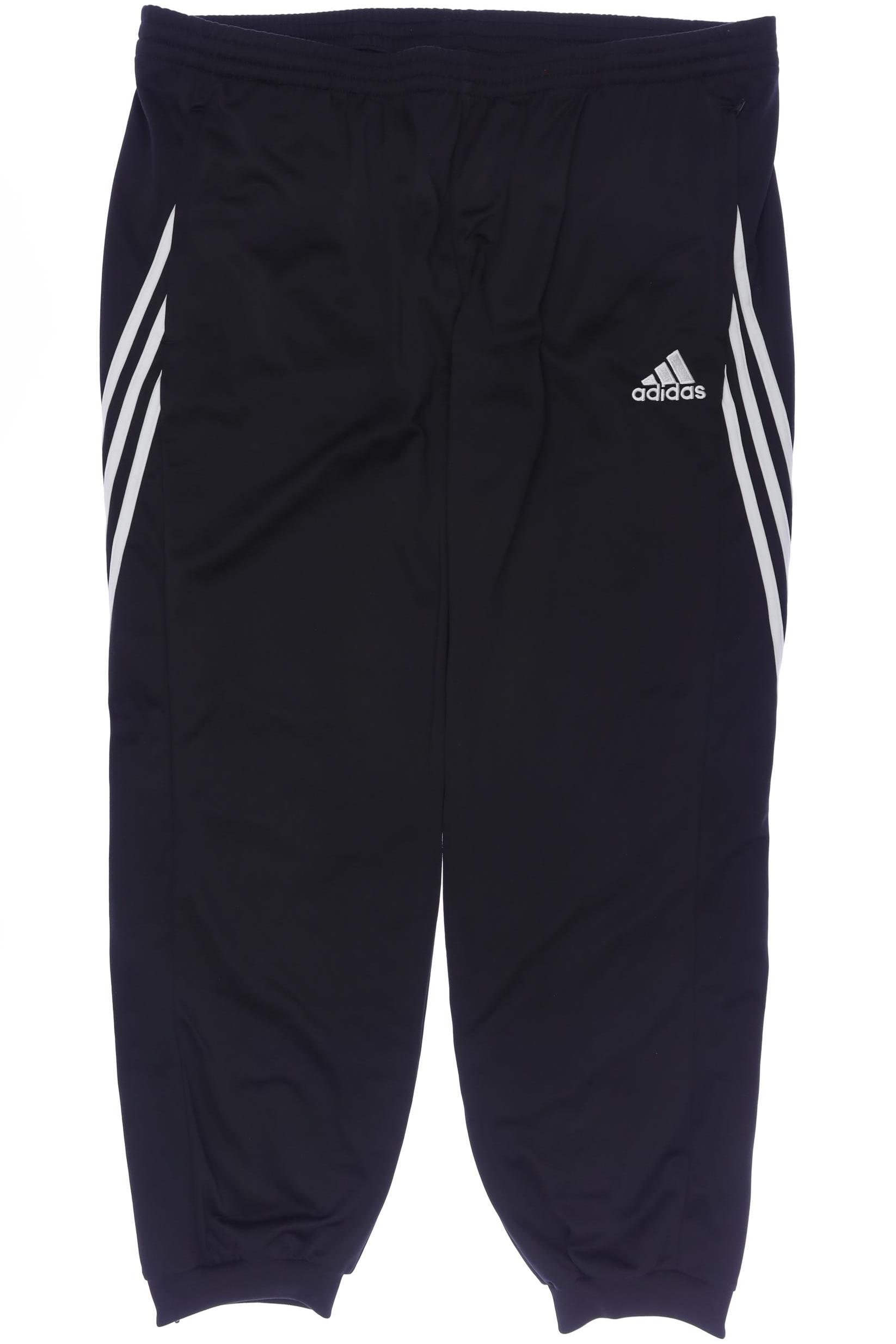 

adidas Herren Stoffhose, schwarz, Gr. 0