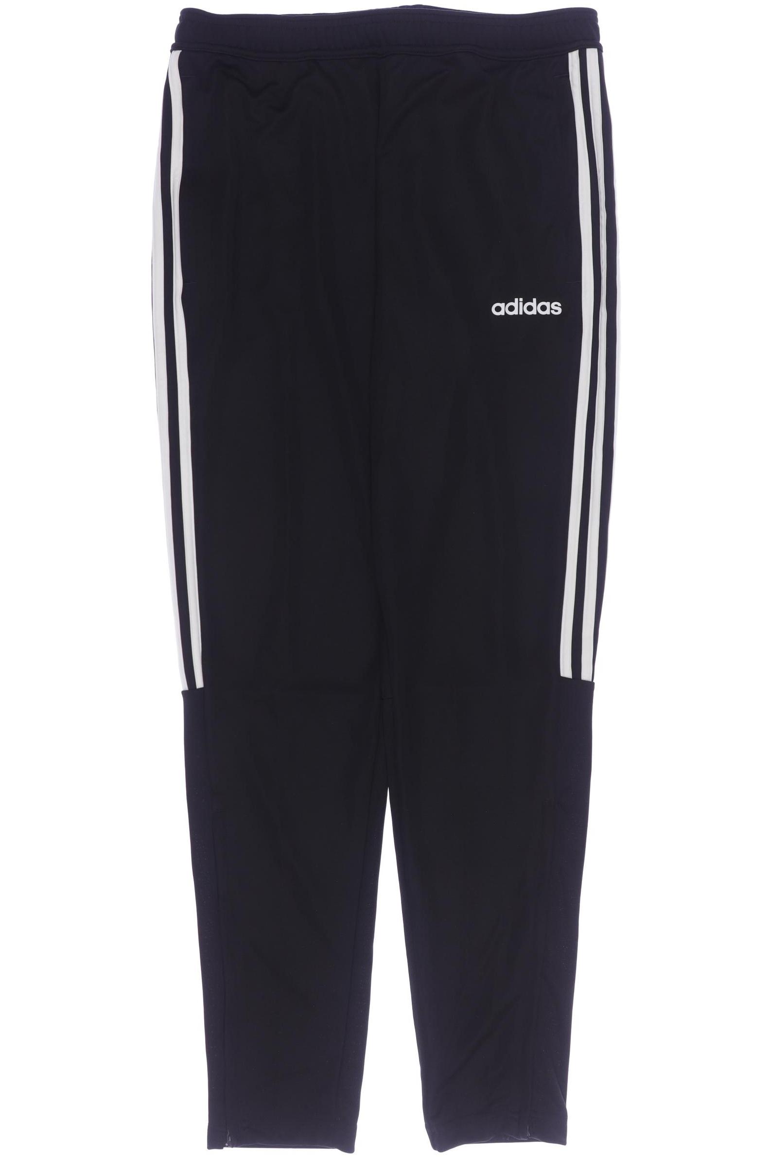 

adidas Herren Stoffhose, schwarz, Gr. 0