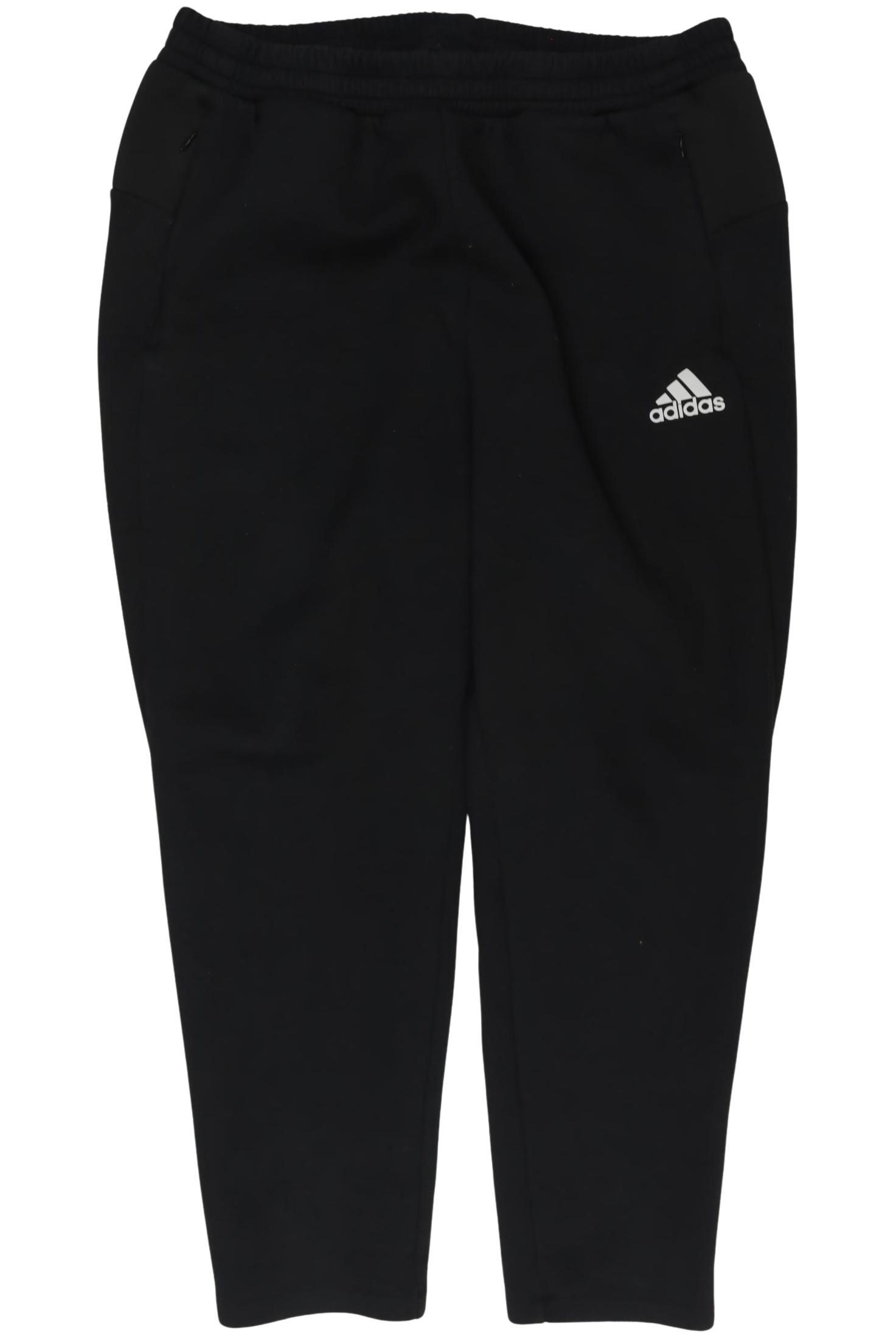 

adidas Herren Stoffhose, schwarz, Gr. 0