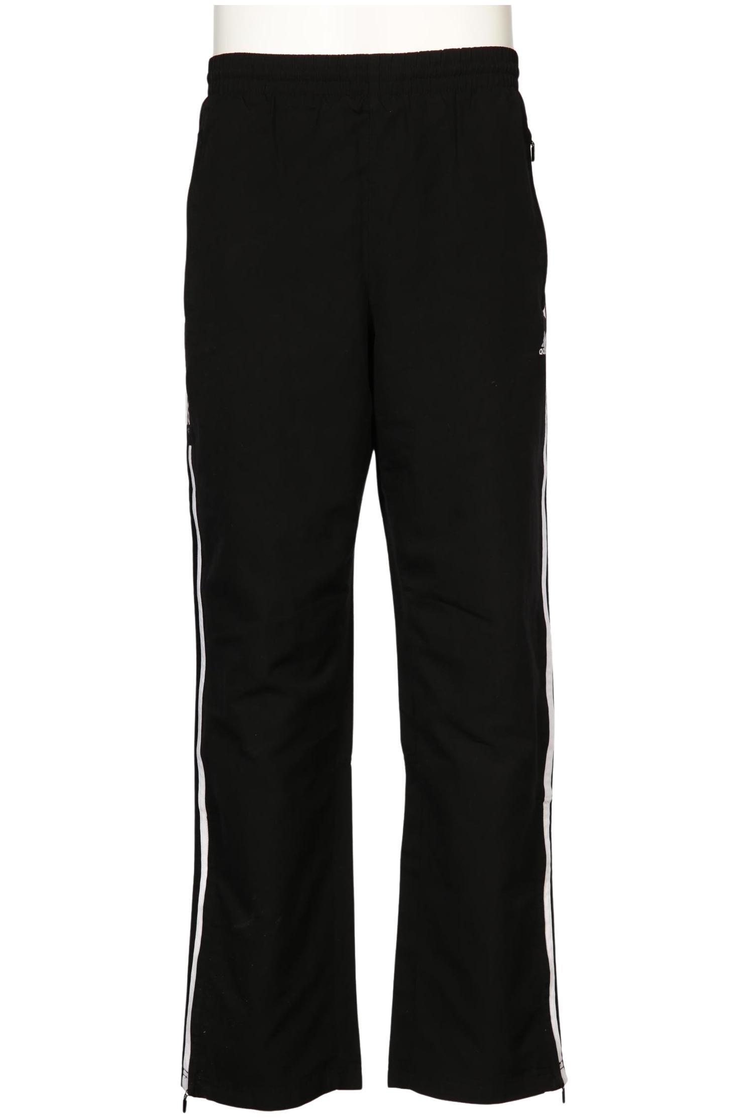 

adidas Herren Stoffhose, schwarz, Gr. 0