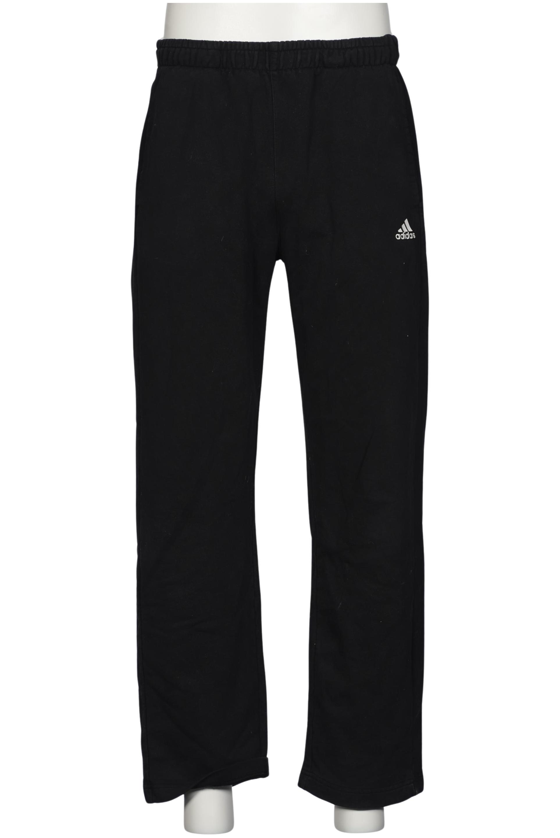 

adidas Herren Stoffhose, schwarz, Gr. 0