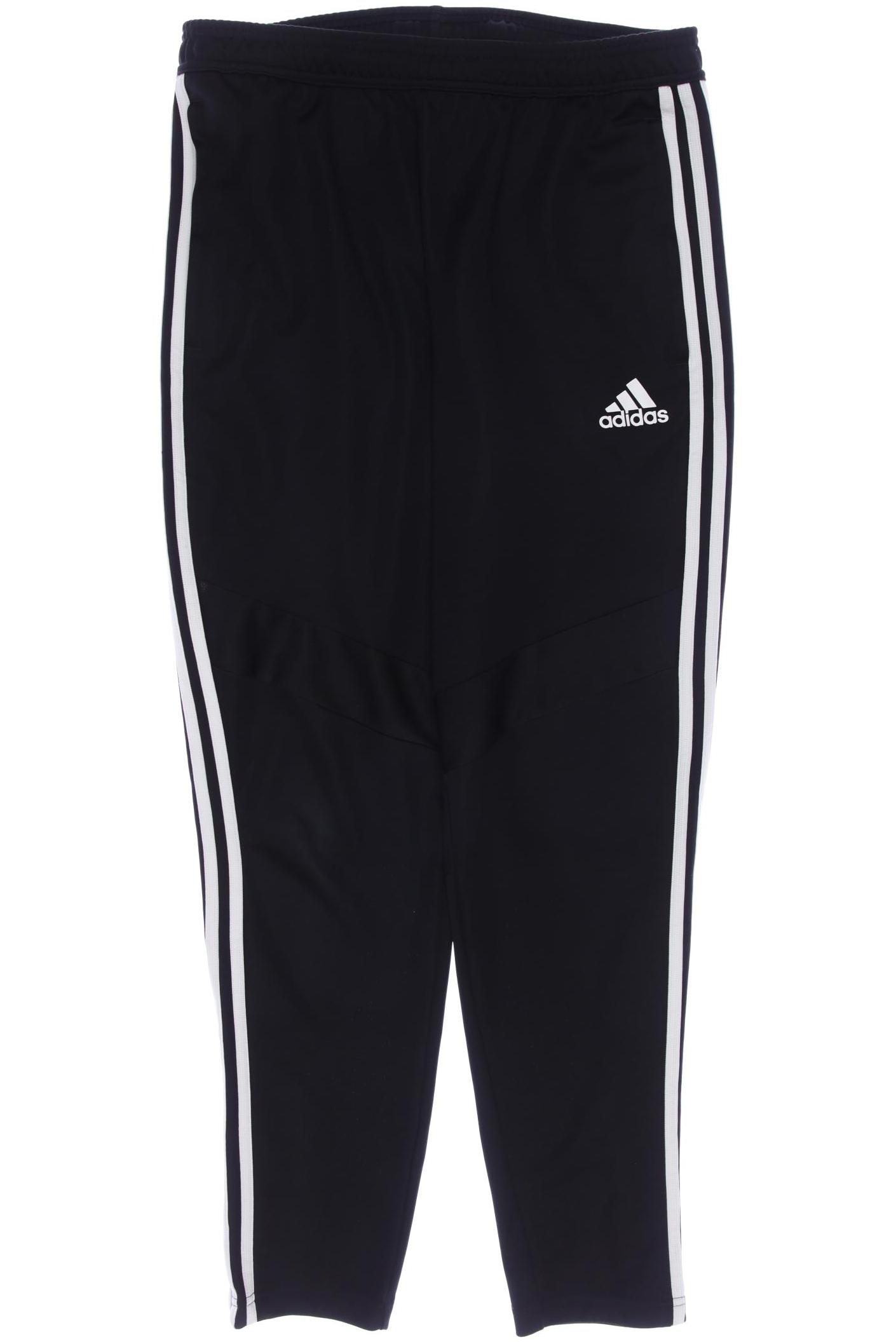 

adidas Herren Stoffhose, schwarz, Gr. 0