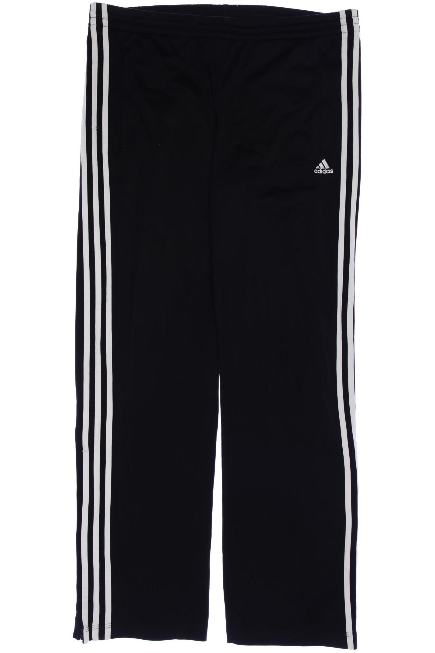 

adidas Herren Stoffhose, schwarz, Gr. 48