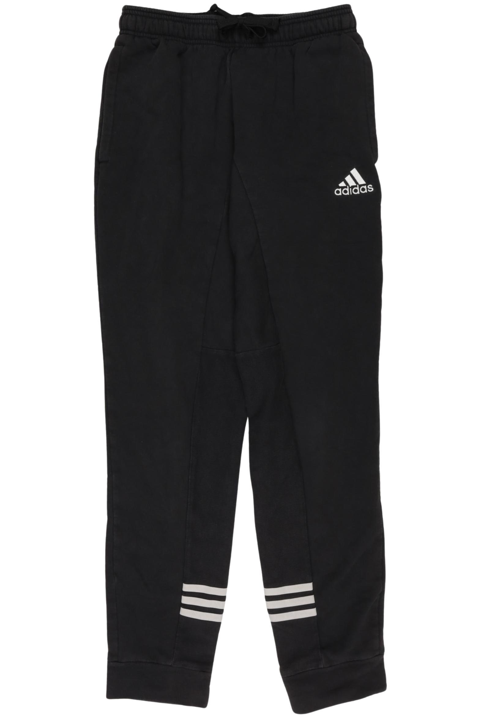 

adidas Herren Stoffhose, schwarz, Gr. 0