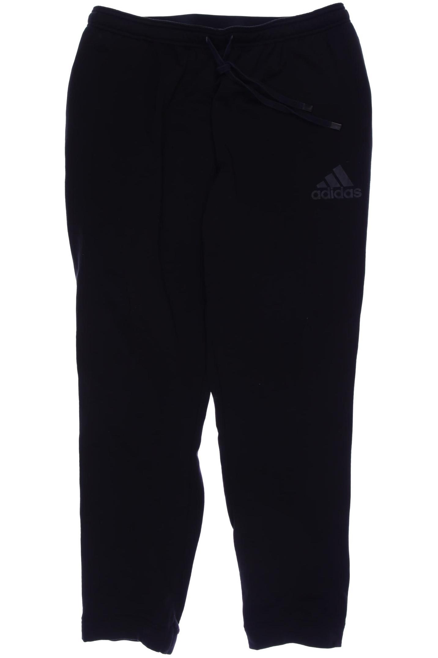 

adidas Herren Stoffhose, schwarz, Gr. 32
