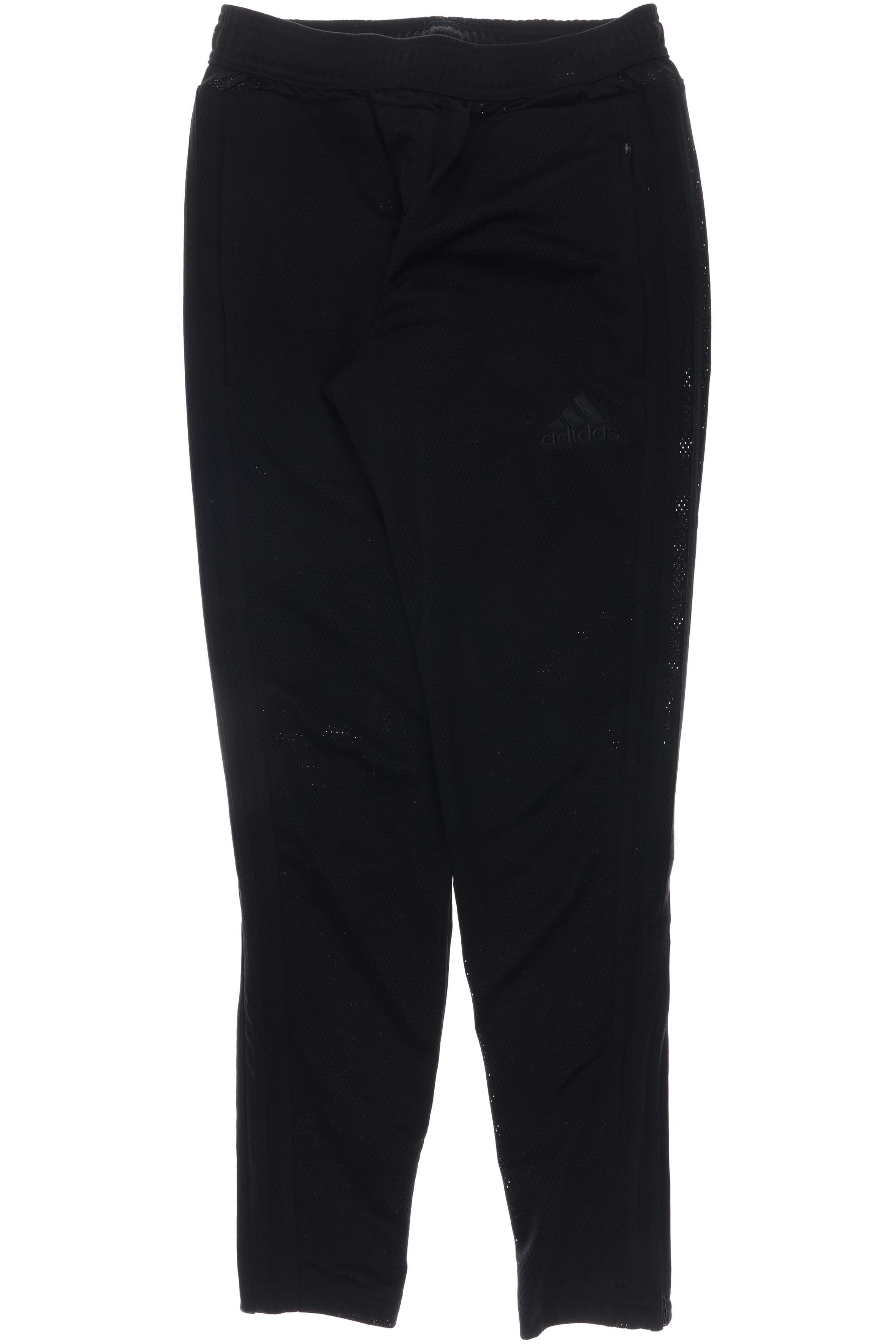 

adidas Herren Stoffhose, schwarz, Gr. 0