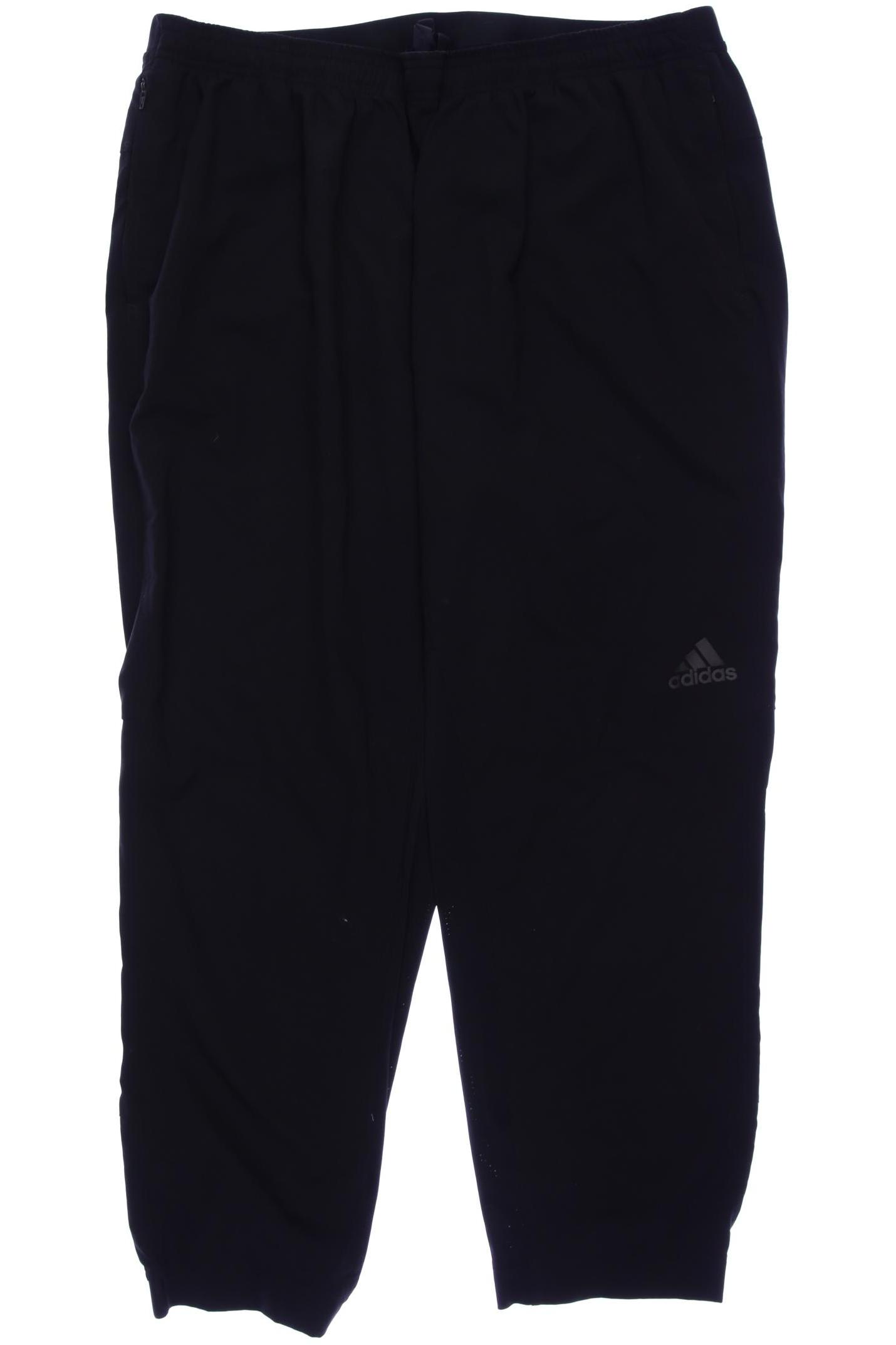 

adidas Herren Stoffhose, schwarz, Gr. 0