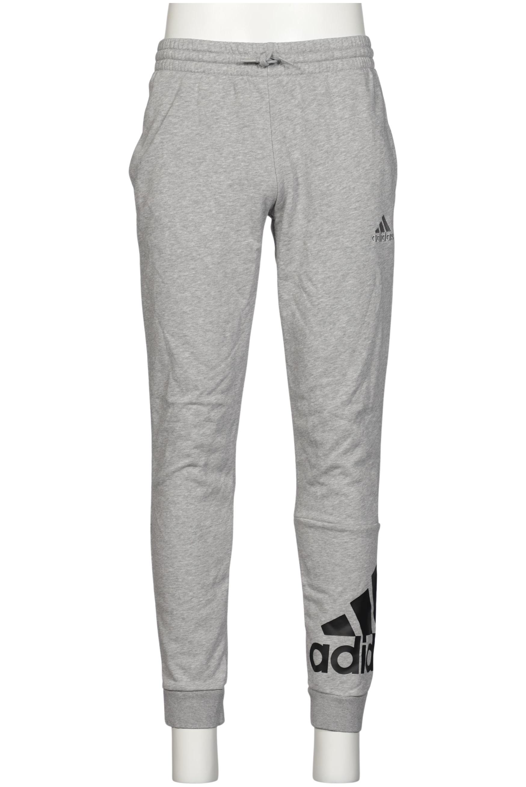 

adidas Herren Stoffhose, grau, Gr. 0