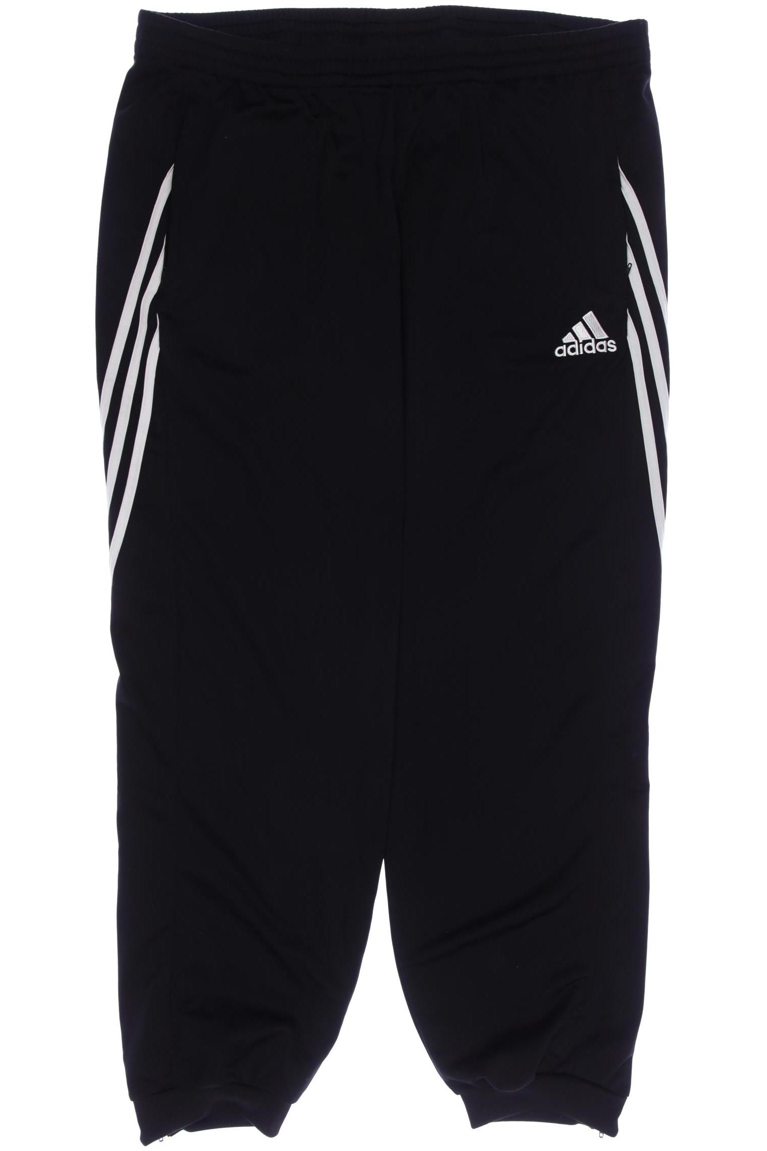 

adidas Herren Stoffhose, schwarz, Gr. 0