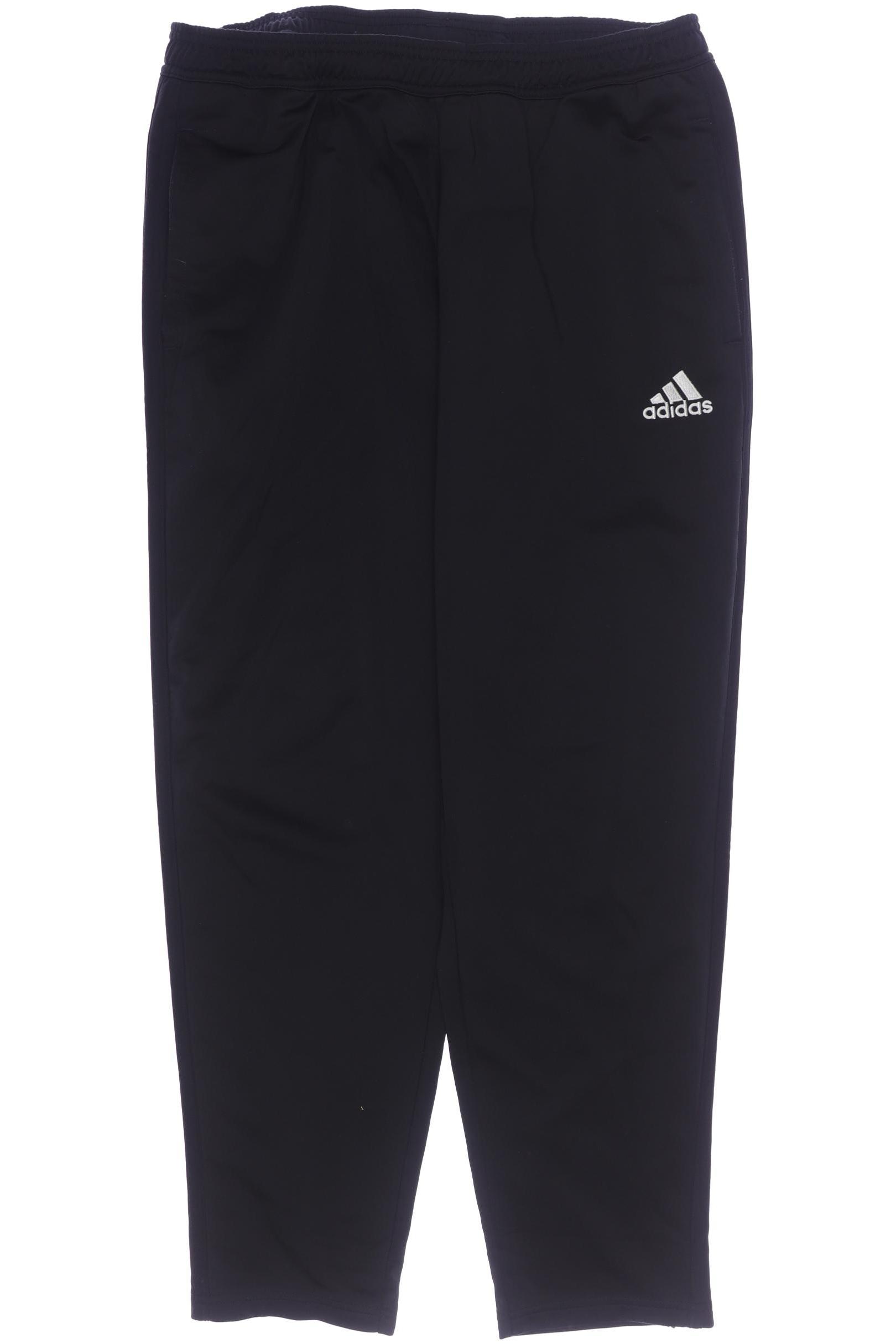 

adidas Herren Stoffhose, schwarz, Gr. 0