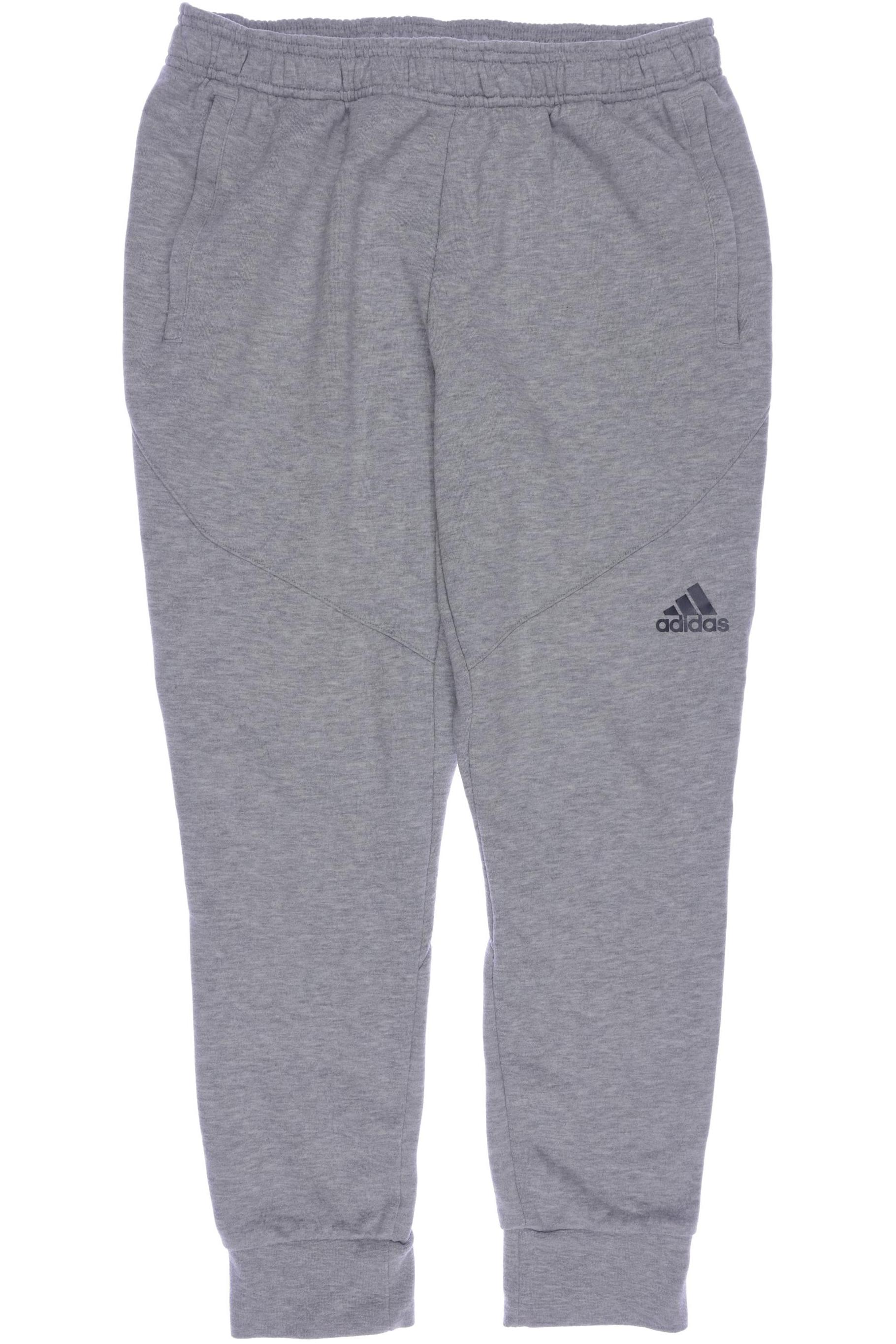 

adidas Herren Stoffhose, grau, Gr. 0