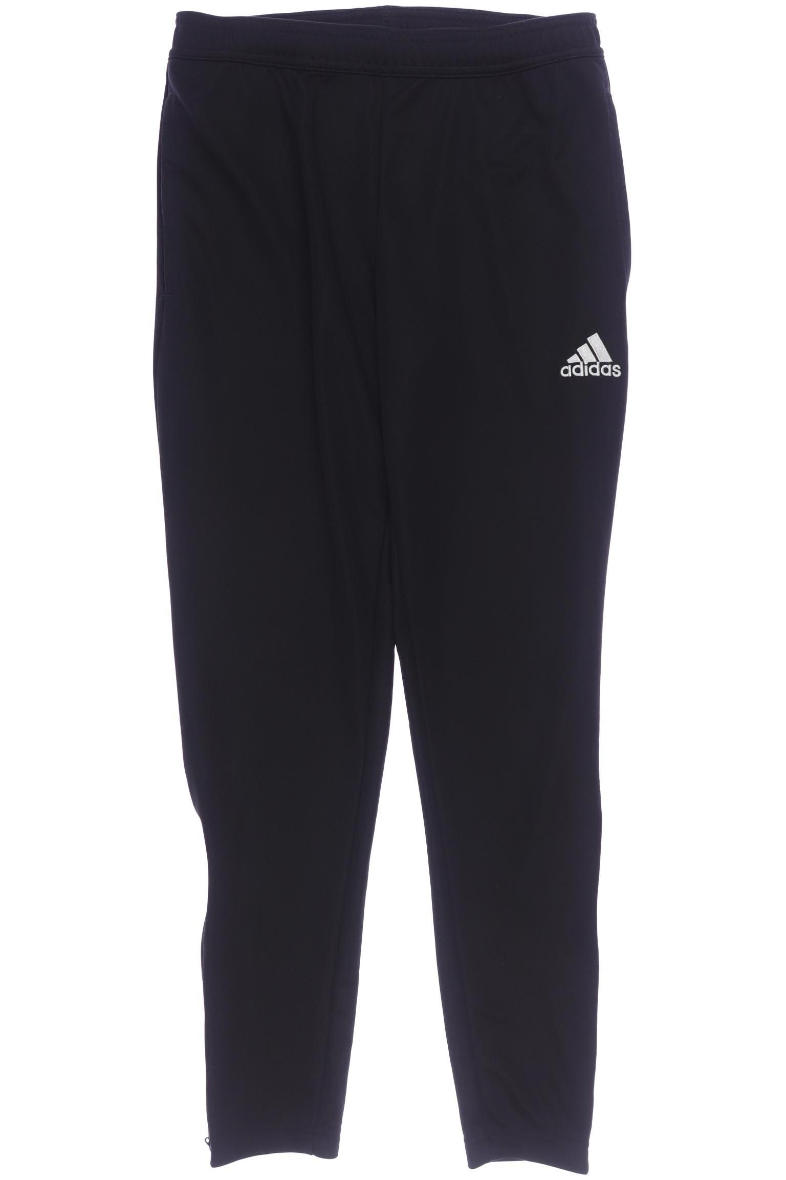 

adidas Herren Stoffhose, schwarz, Gr. 0