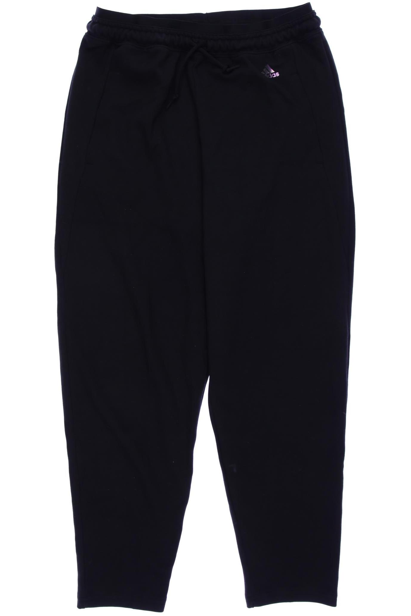 

adidas Herren Stoffhose, schwarz, Gr. 0