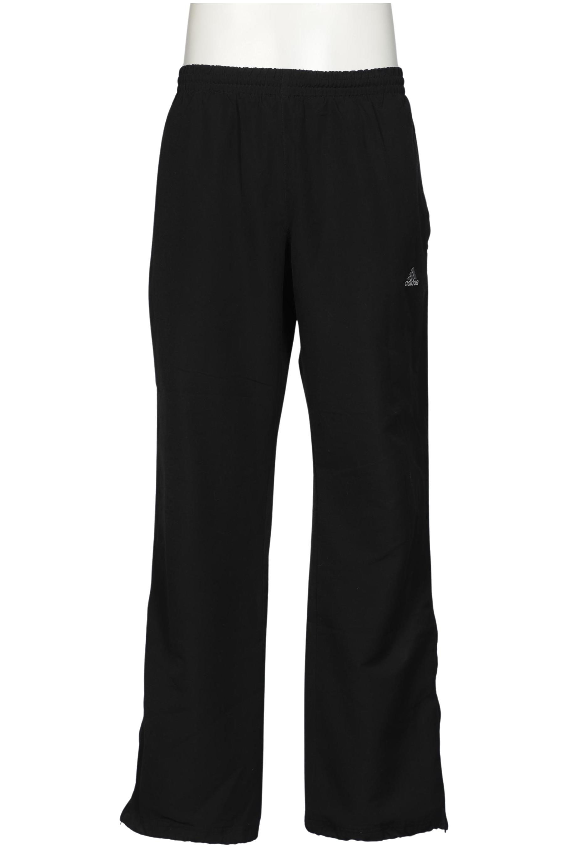 

adidas Herren Stoffhose, schwarz, Gr. 0