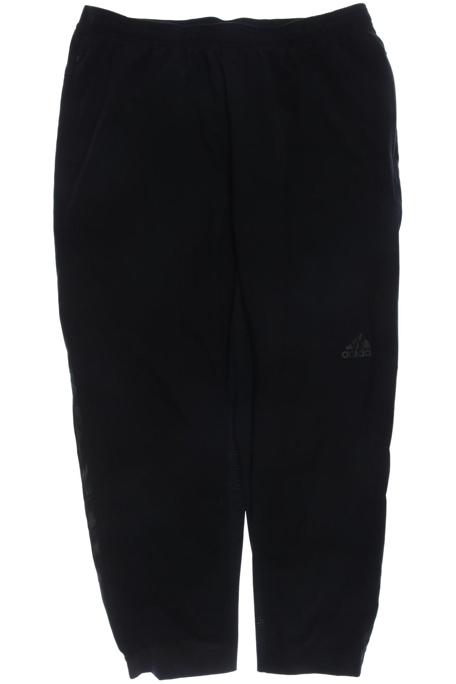 

adidas Herren Stoffhose, schwarz, Gr. 0