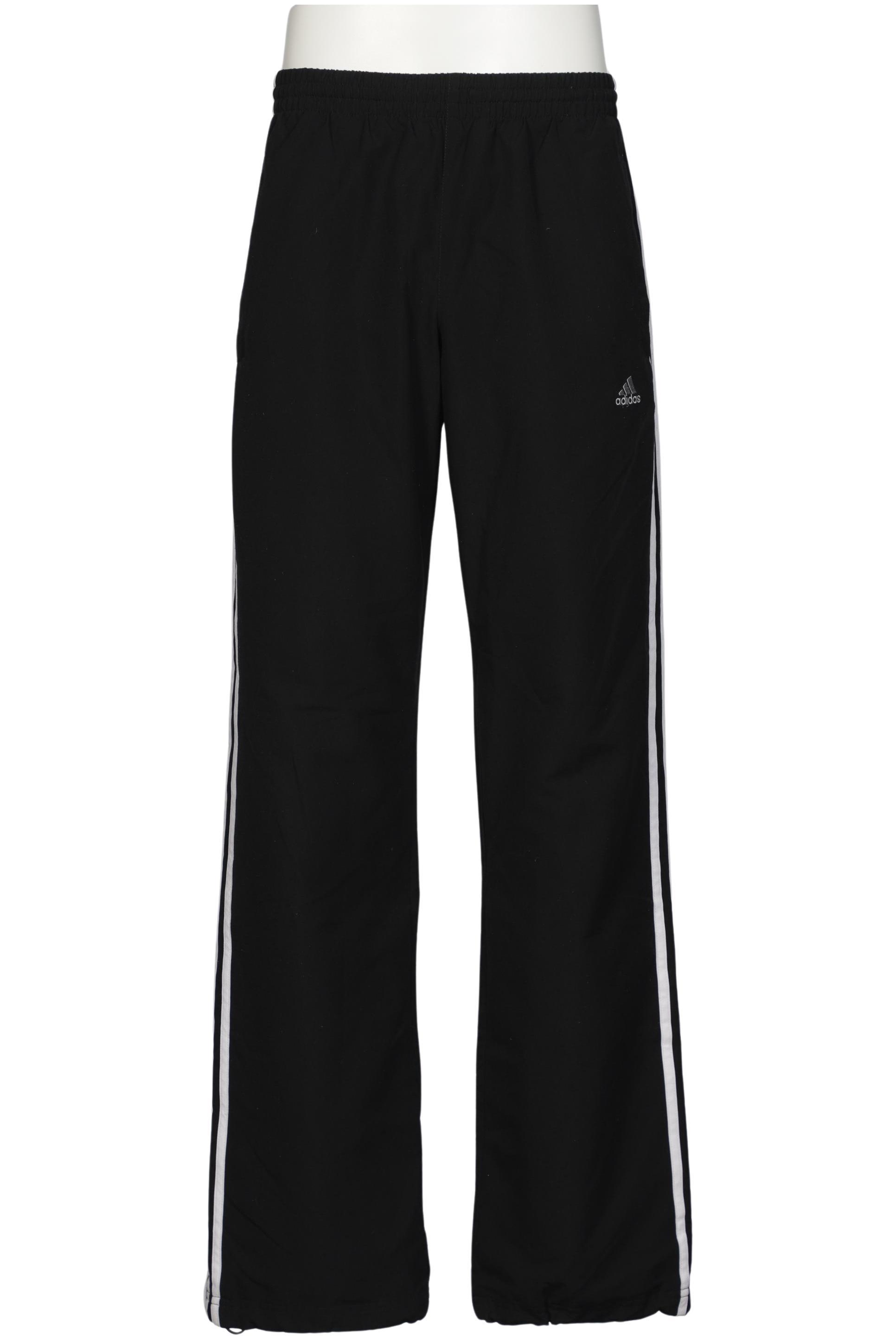 

adidas Herren Stoffhose, schwarz, Gr. 0
