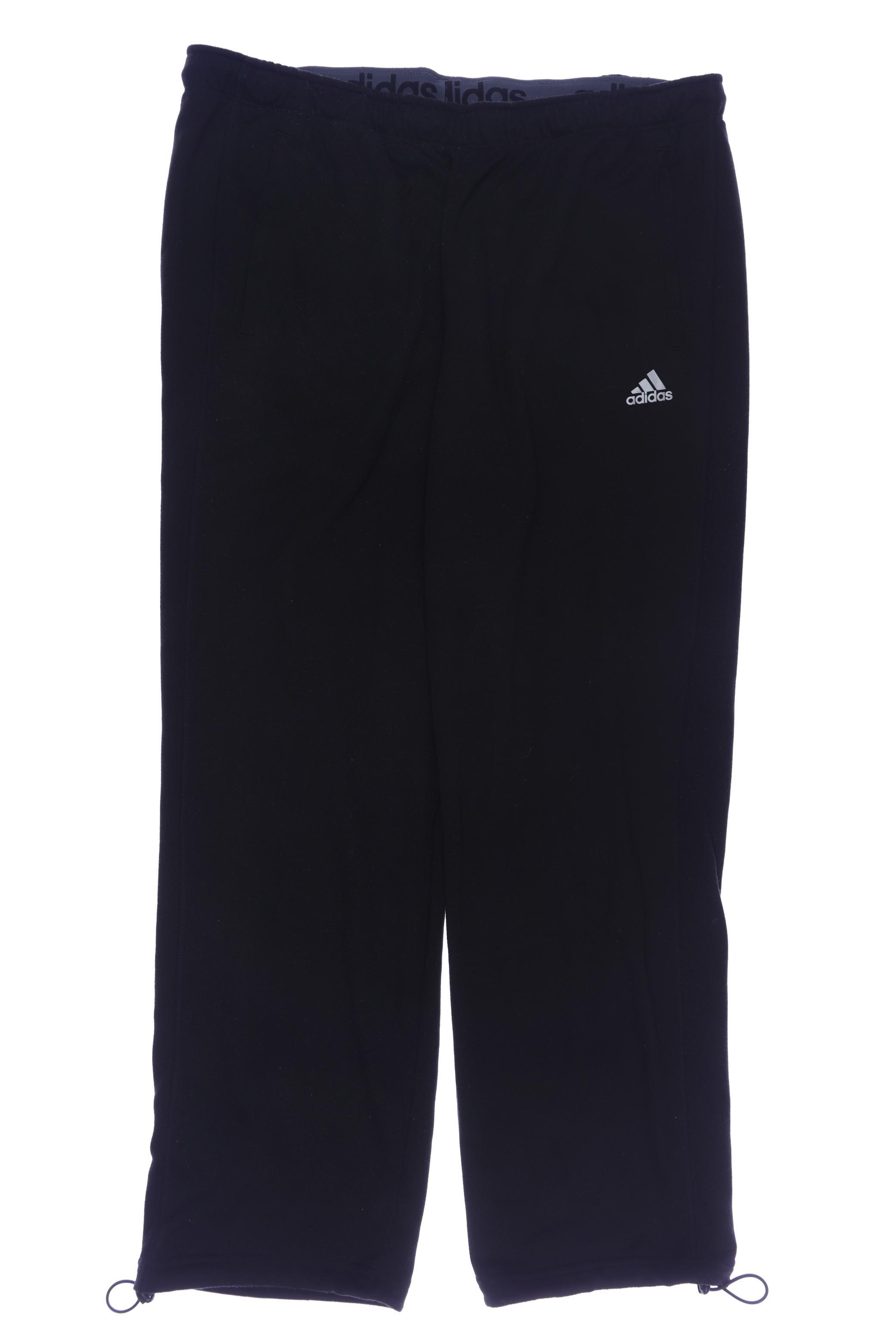 

adidas Herren Stoffhose, schwarz, Gr. 0