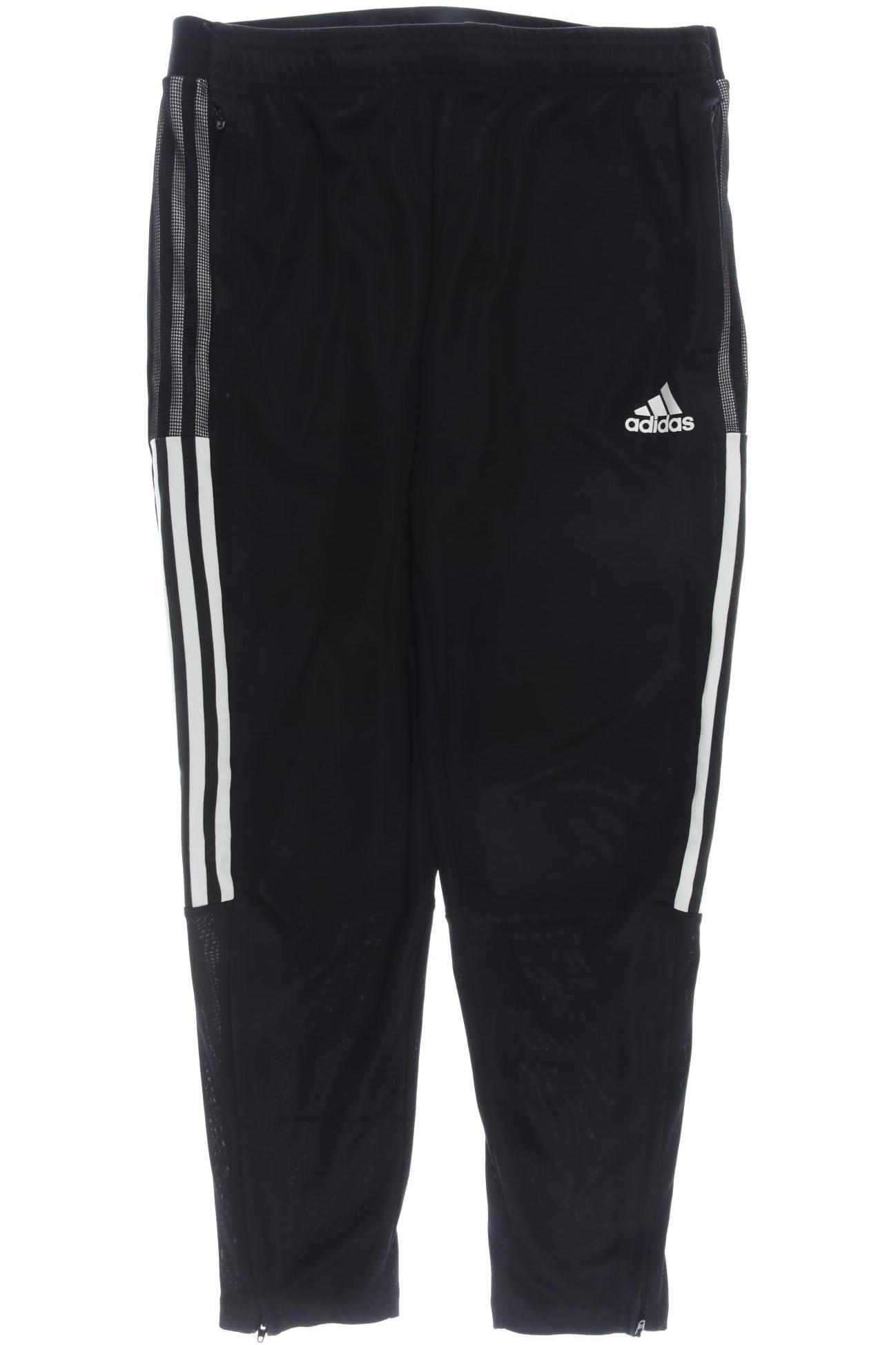 

adidas Herren Stoffhose, schwarz, Gr. 0