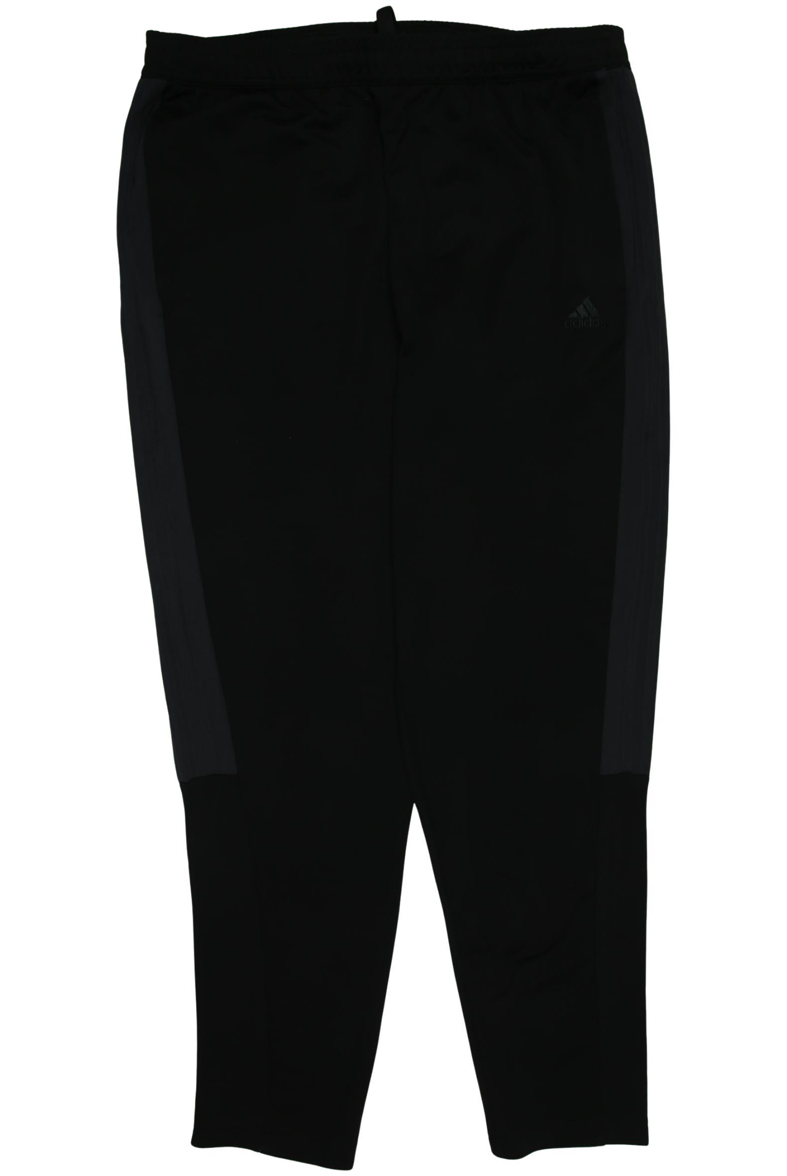 

adidas Herren Stoffhose, schwarz, Gr. 0
