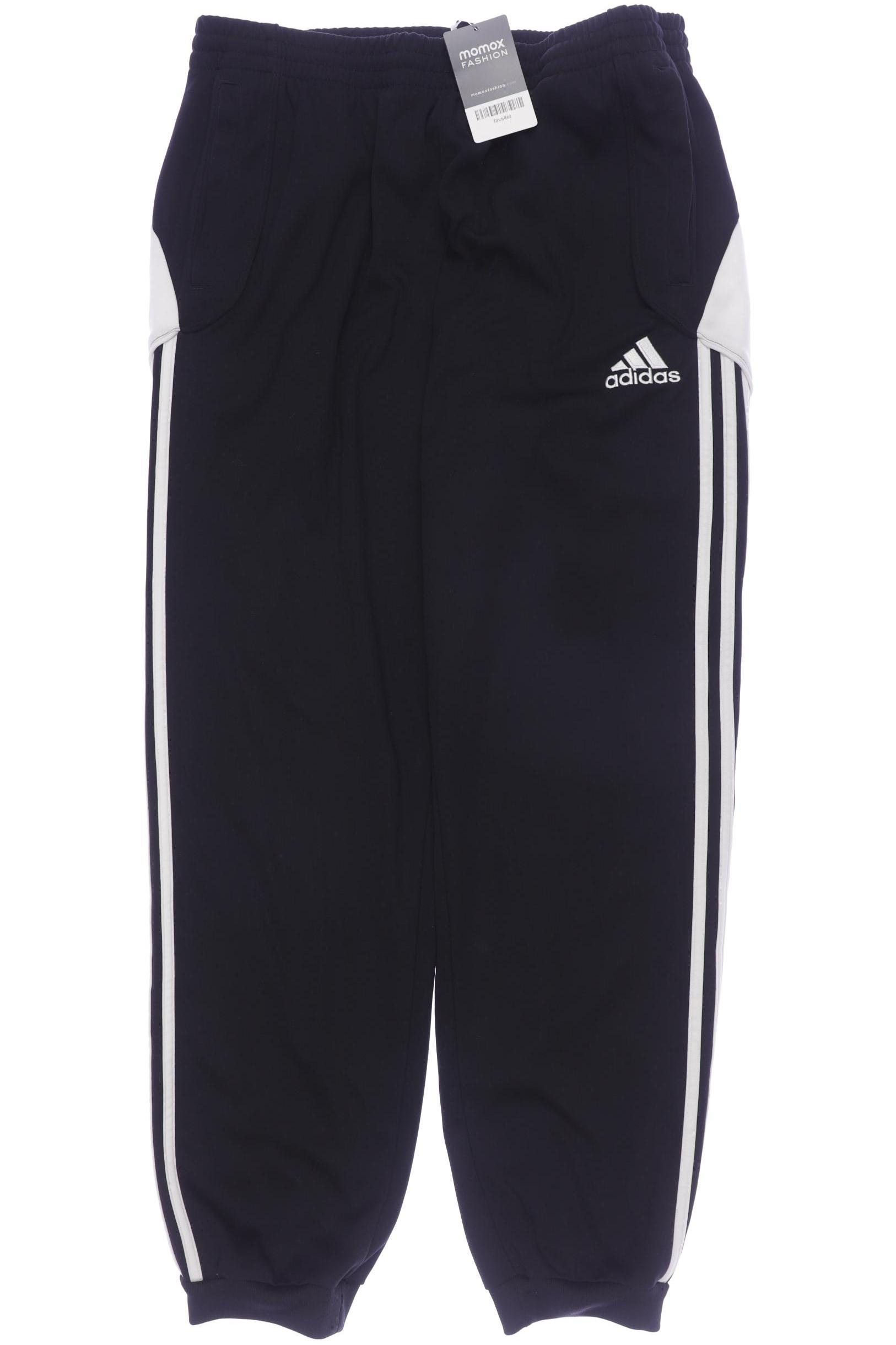 

adidas Herren Stoffhose, schwarz, Gr. 0