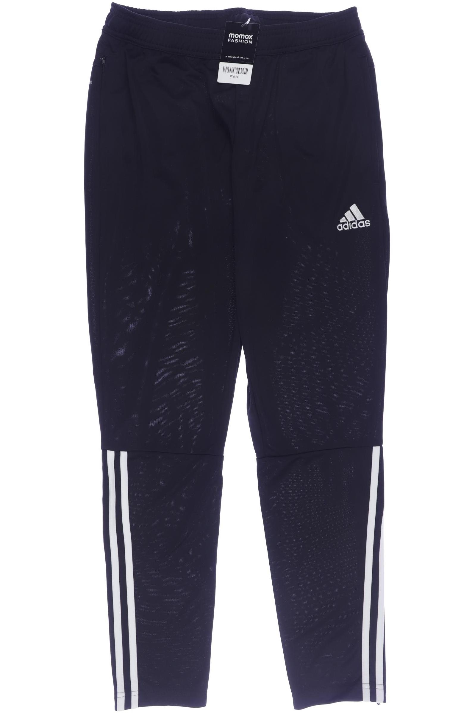 

adidas Herren Stoffhose, schwarz, Gr. 0