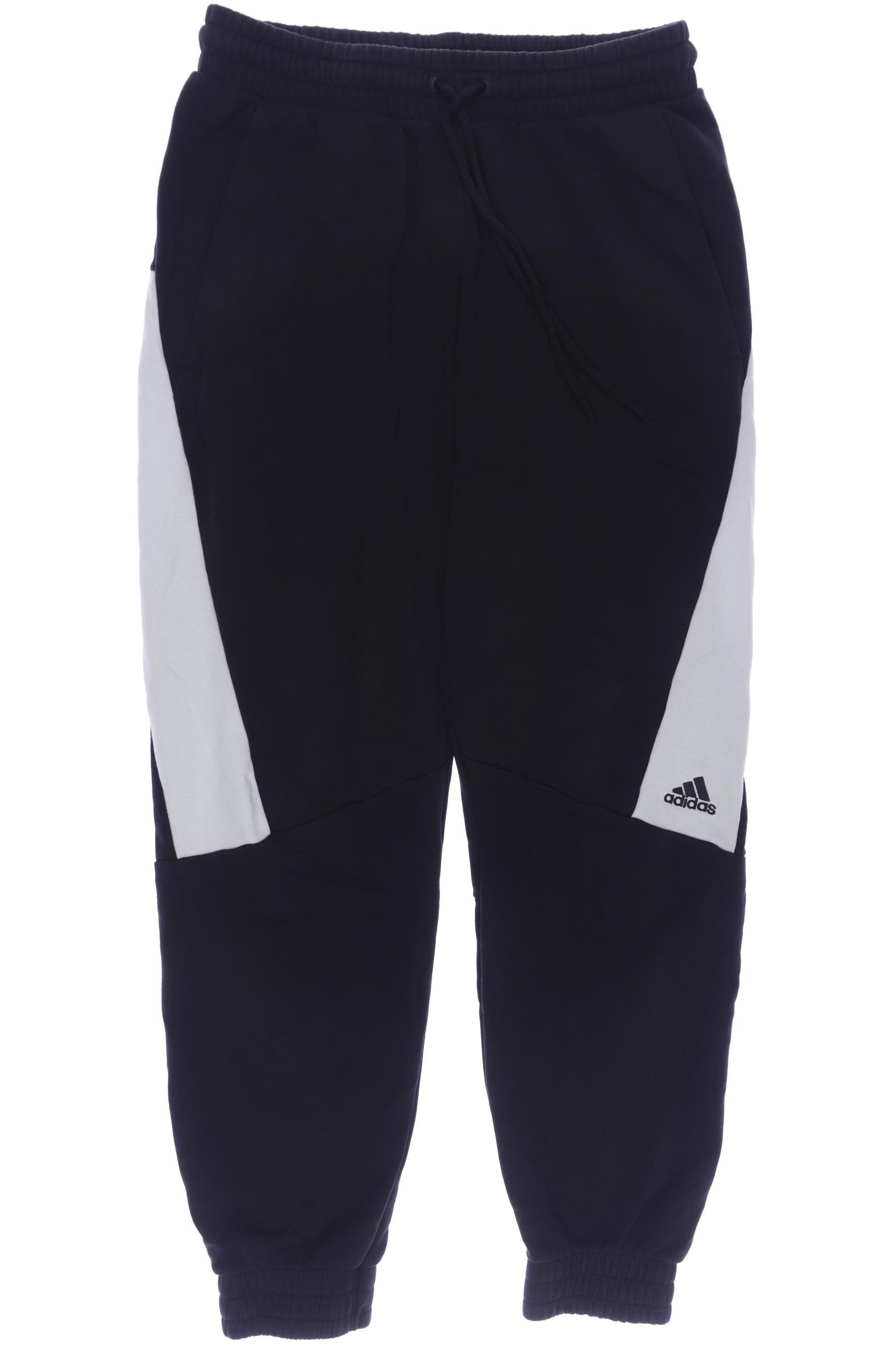 

adidas Herren Stoffhose, schwarz, Gr. 0