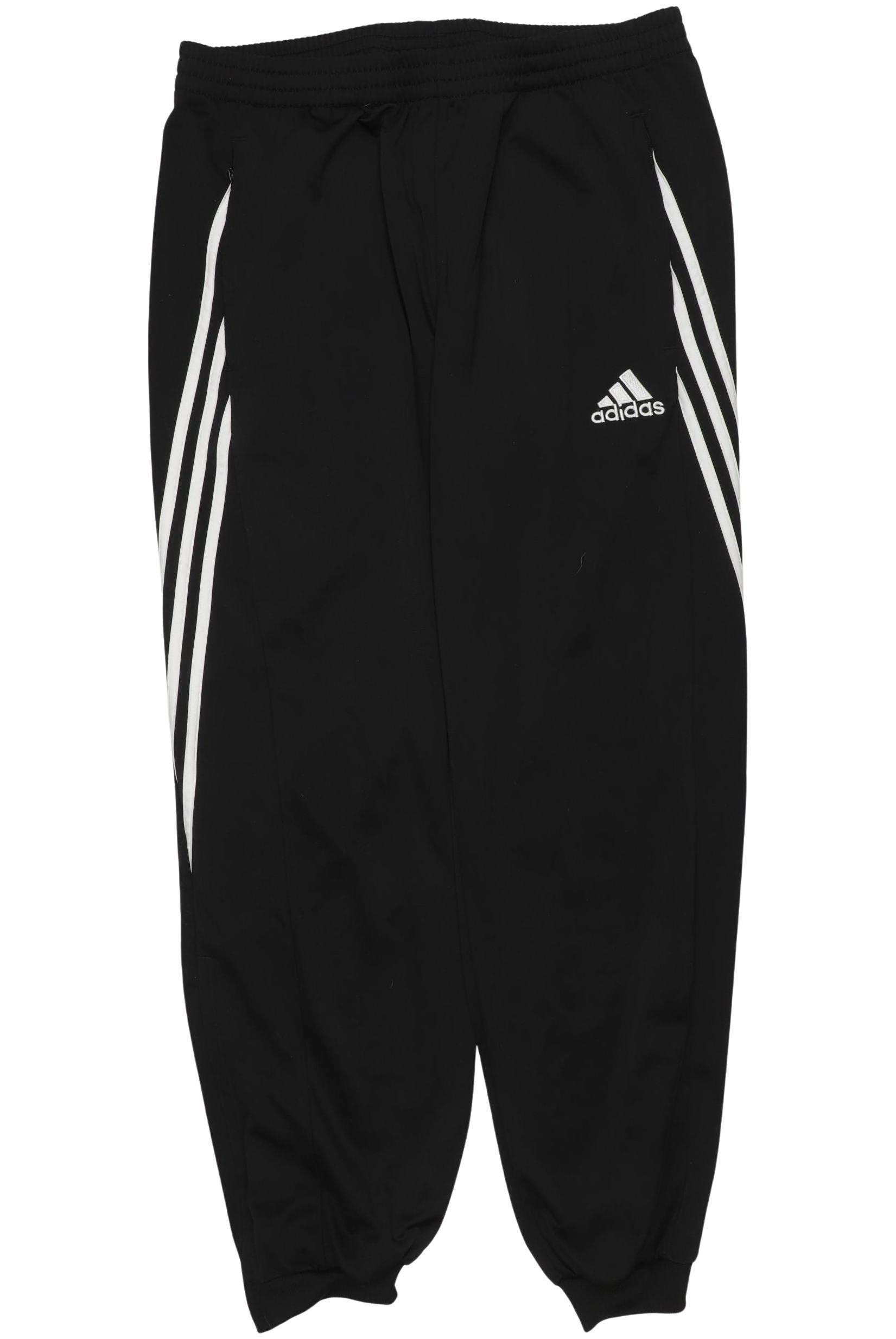

adidas Herren Stoffhose, schwarz, Gr. 0