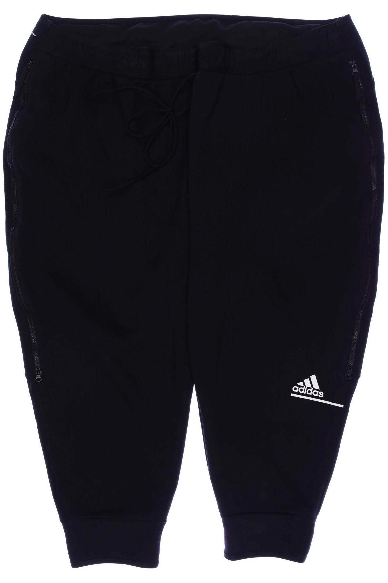 

adidas Herren Stoffhose, schwarz, Gr. 0