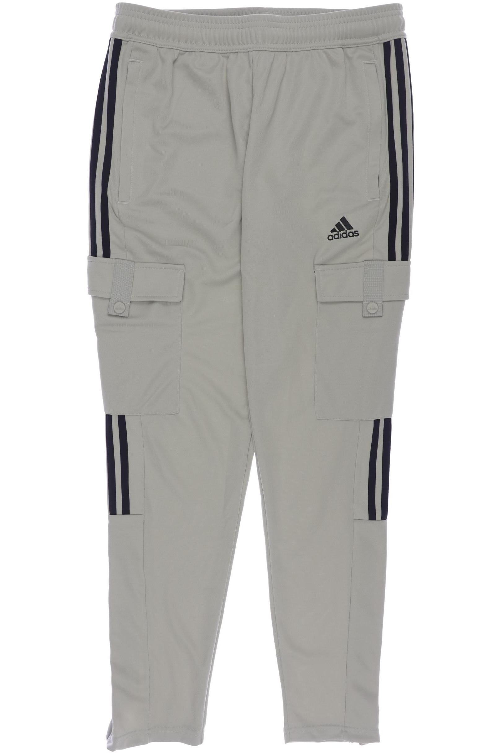 

adidas Herren Stoffhose, hellgrün, Gr. 0