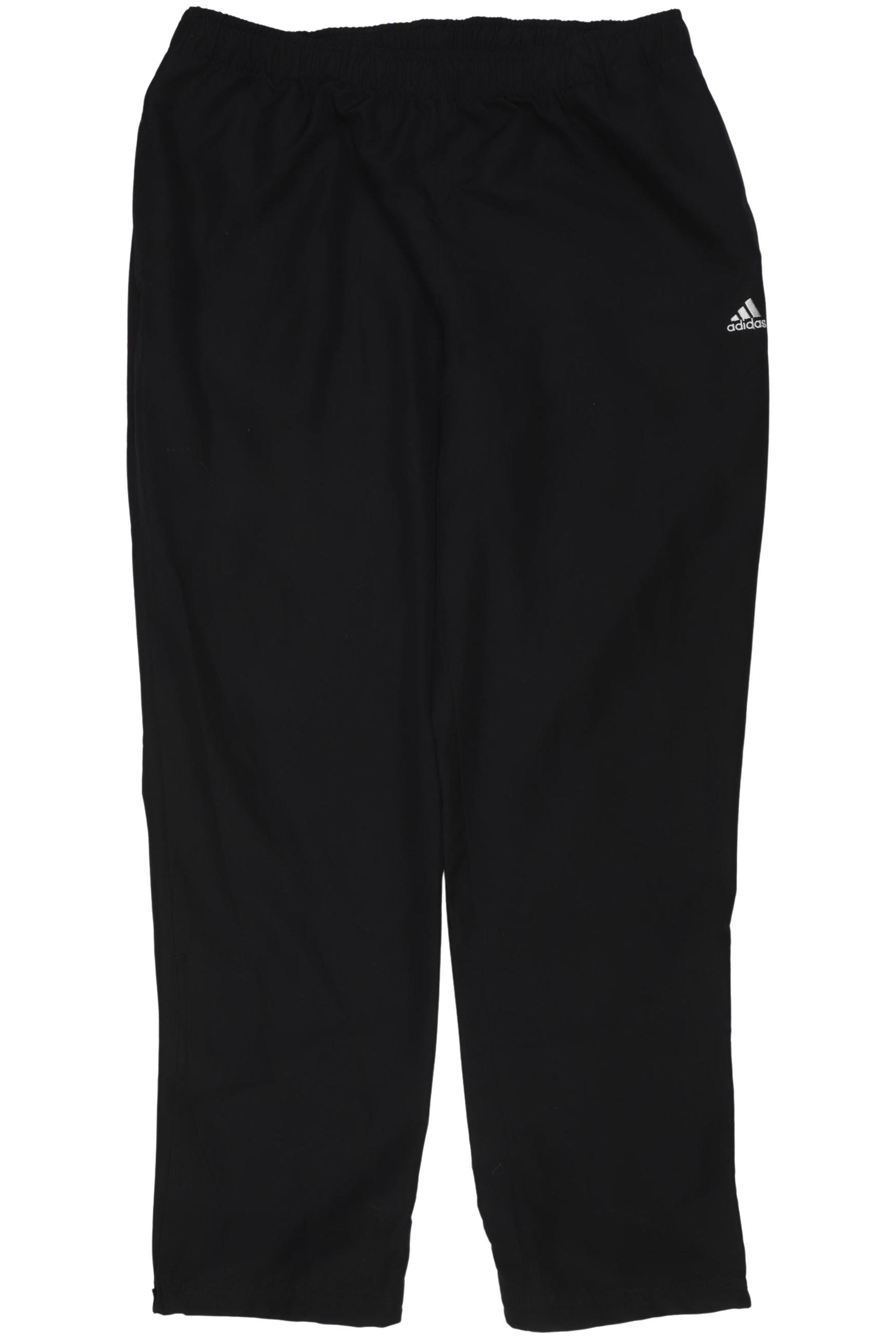 

adidas Herren Stoffhose, schwarz, Gr. 0