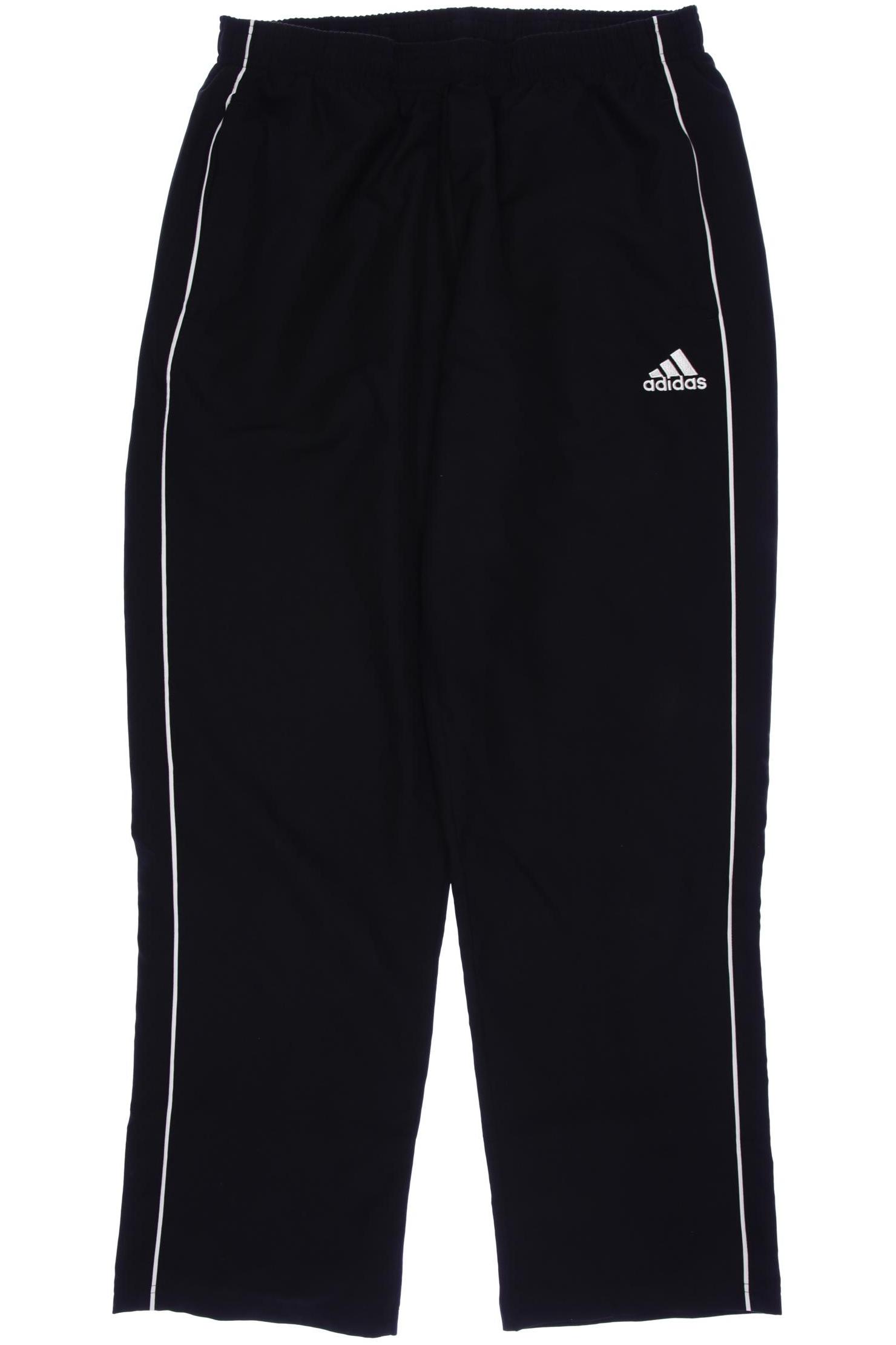 

adidas Herren Stoffhose, schwarz, Gr. 0