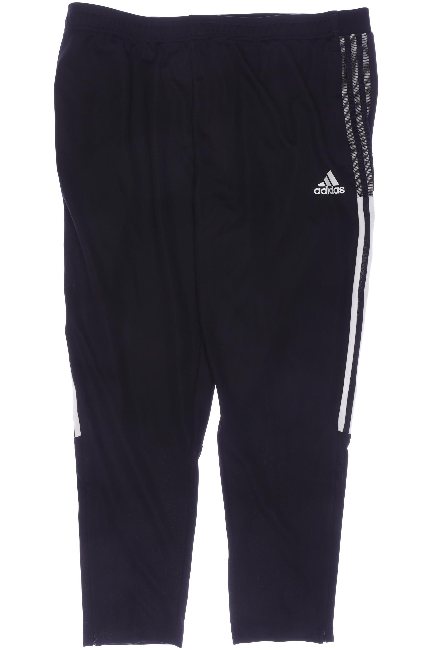 

adidas Herren Stoffhose, schwarz, Gr. 0