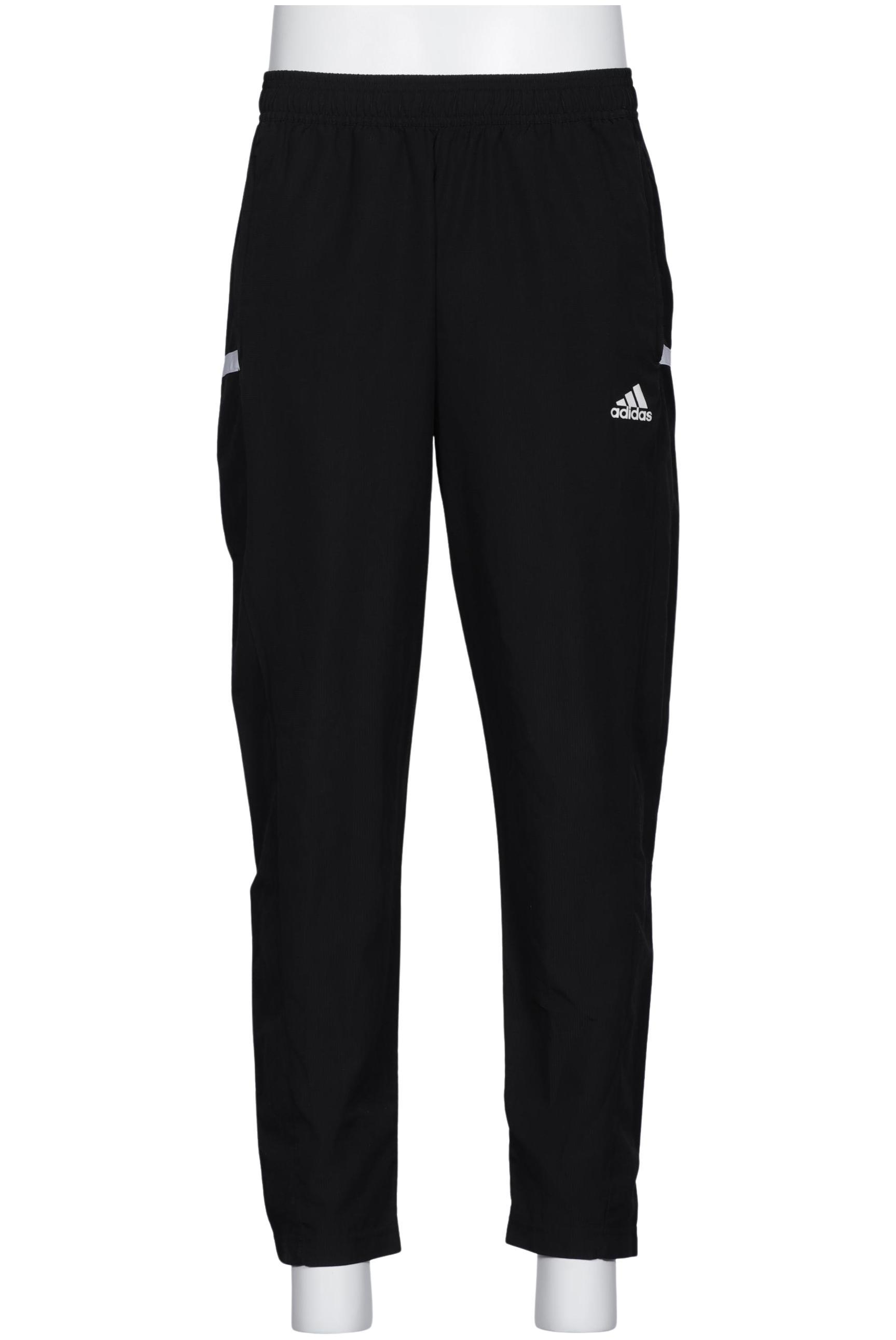 

adidas Herren Stoffhose, schwarz, Gr. 0