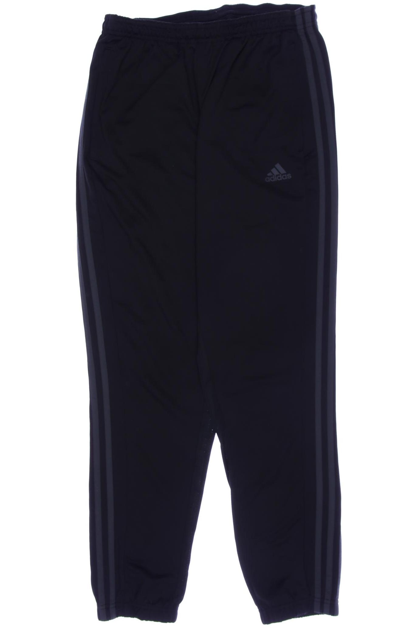 

adidas Herren Stoffhose, schwarz, Gr. 0